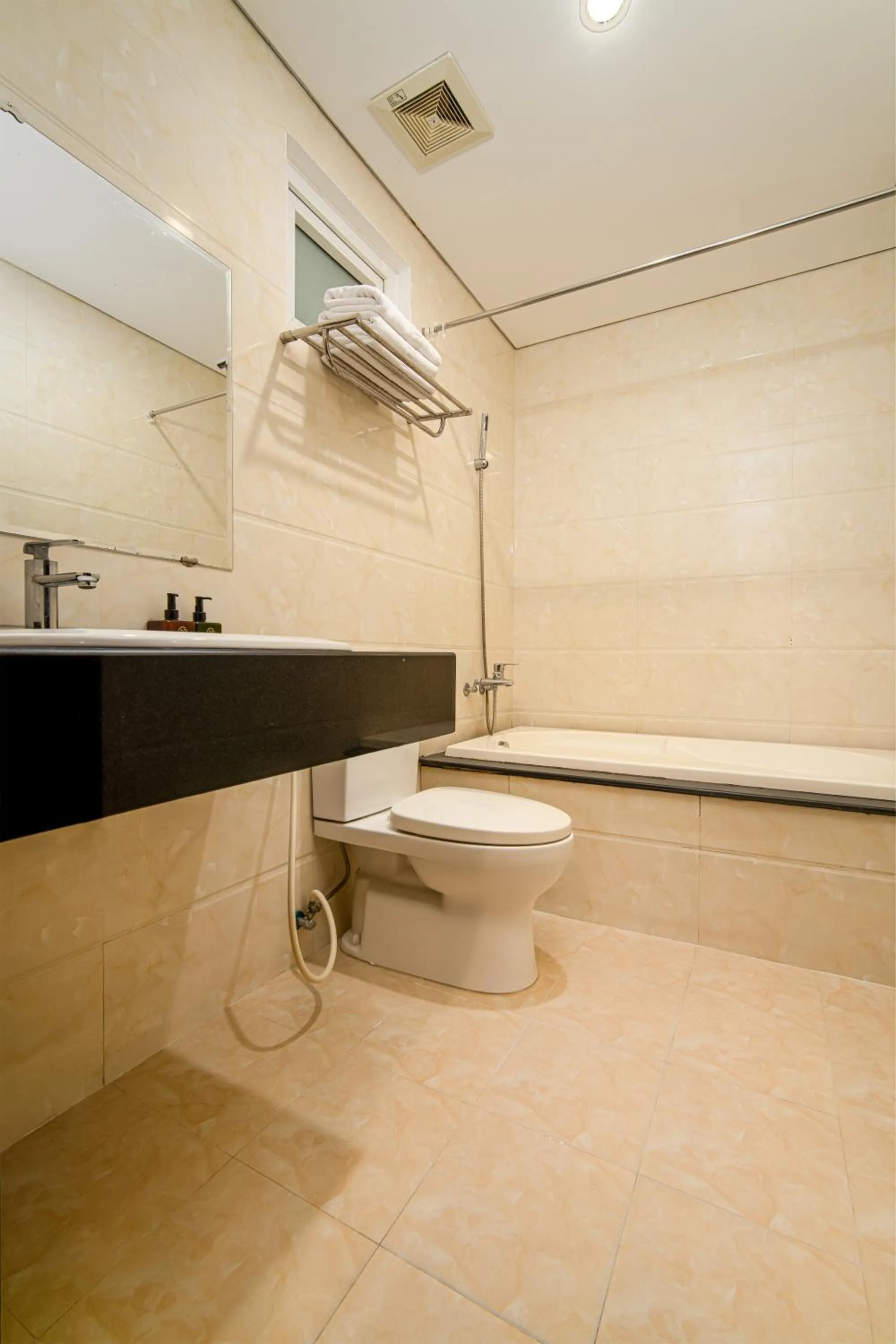 Shower in ELC Beach Hotel