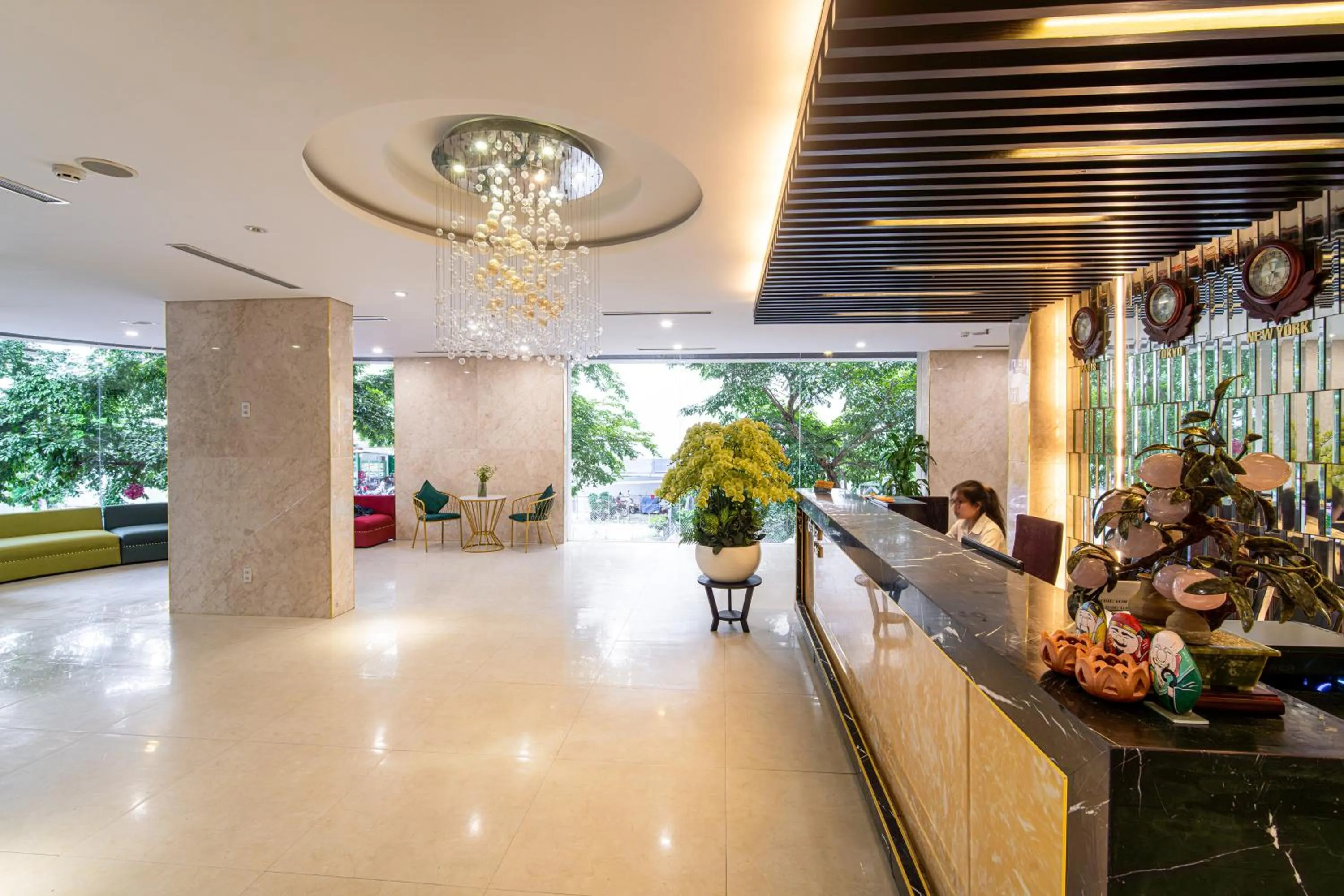 Living room in ELC Beach Hotel