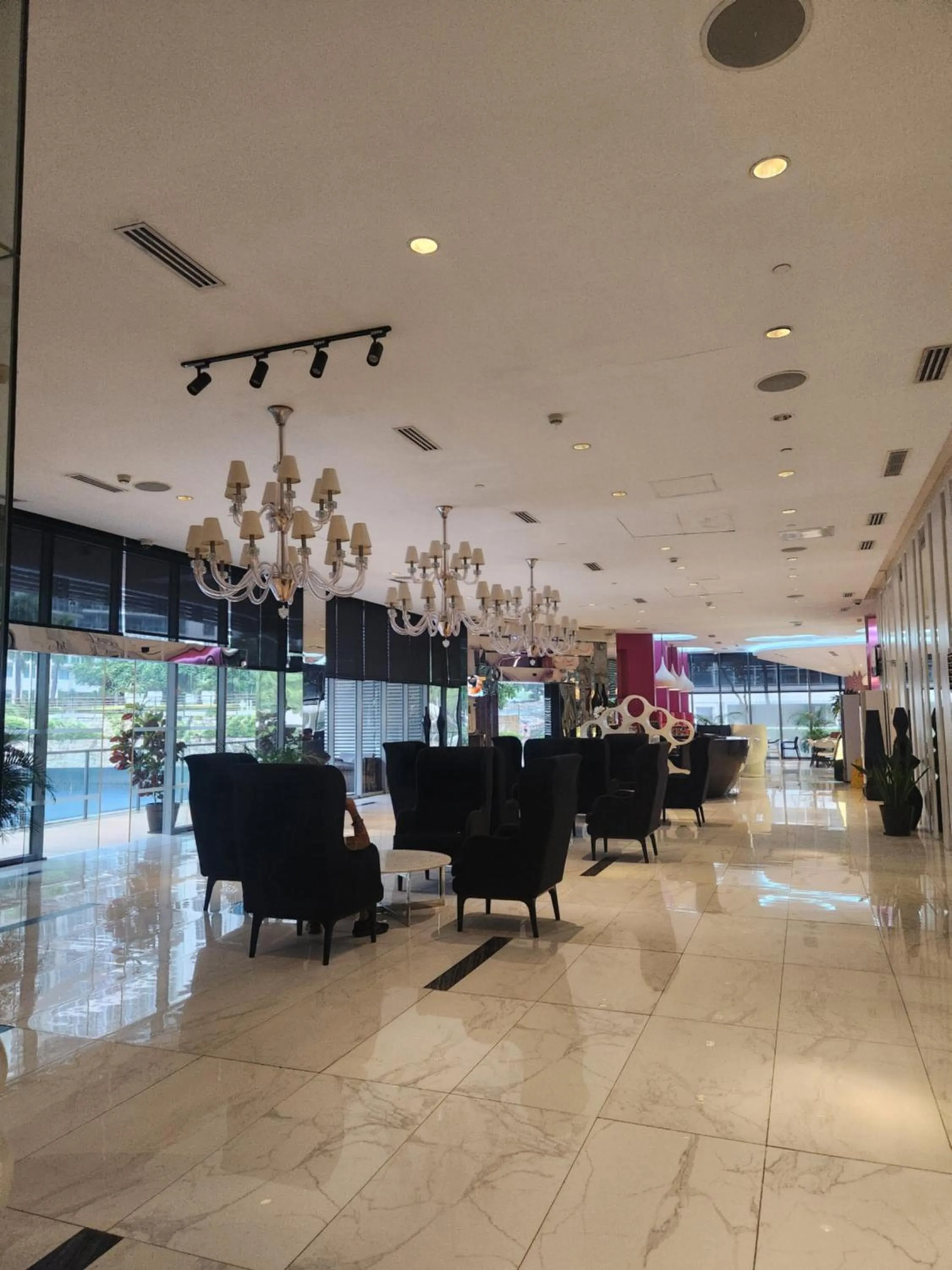 Seating area in Azure Staycation Philippines by AMRS Near Manila International Airport