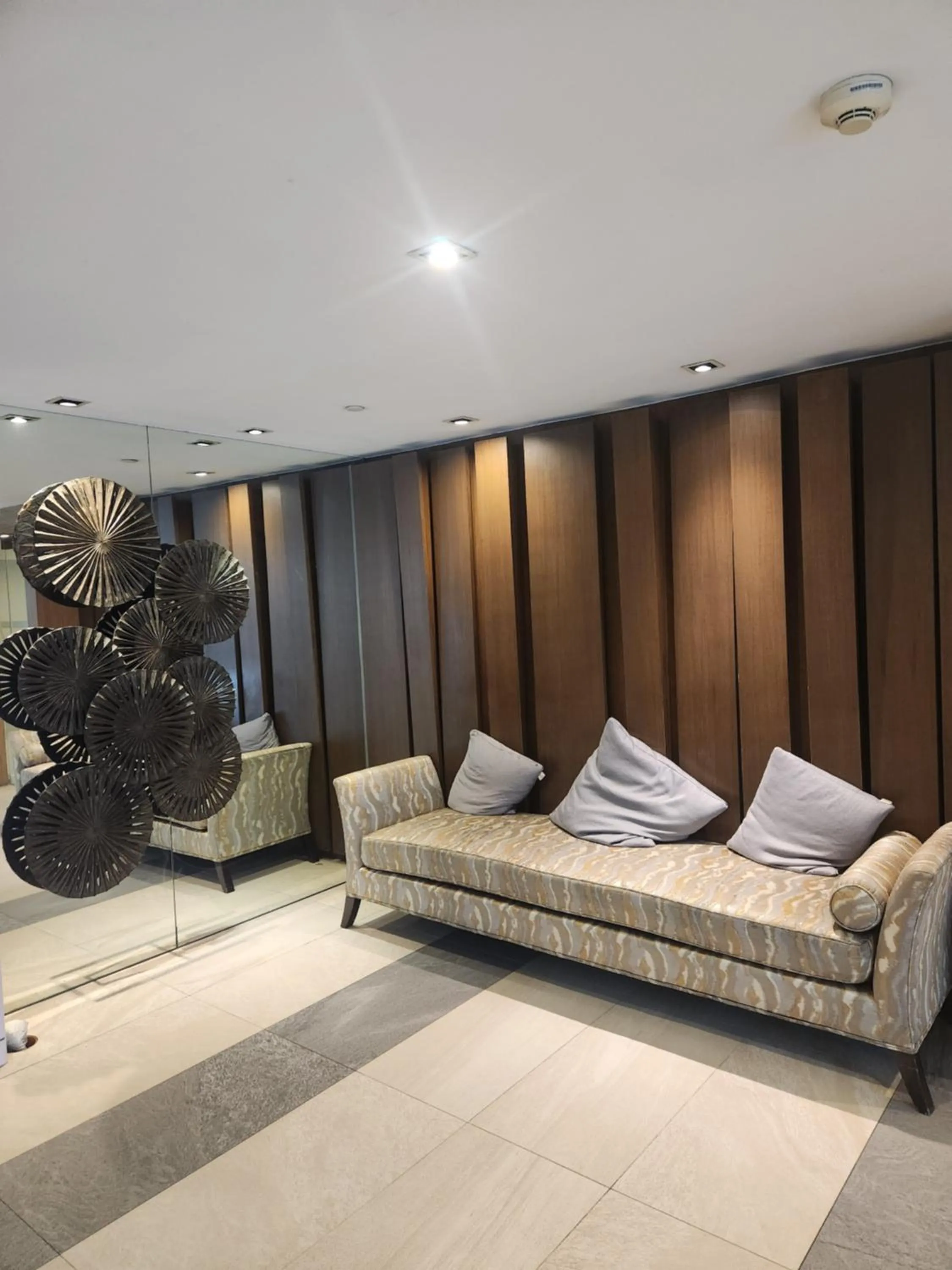 Living room in Azure Staycation Philippines by AMRS Near Manila International Airport