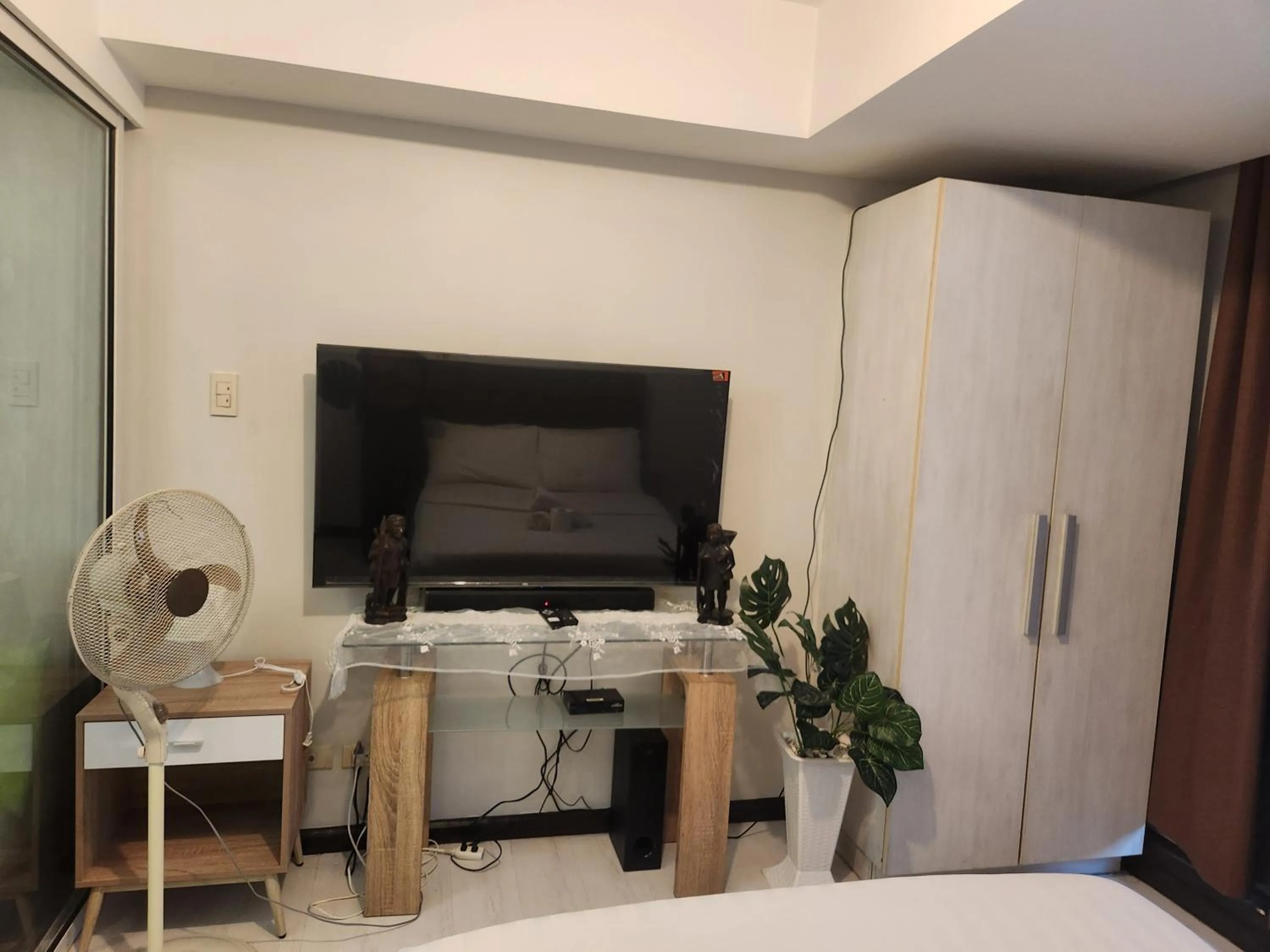 TV and multimedia in Azure Staycation Philippines by AMRS Near Manila International Airport