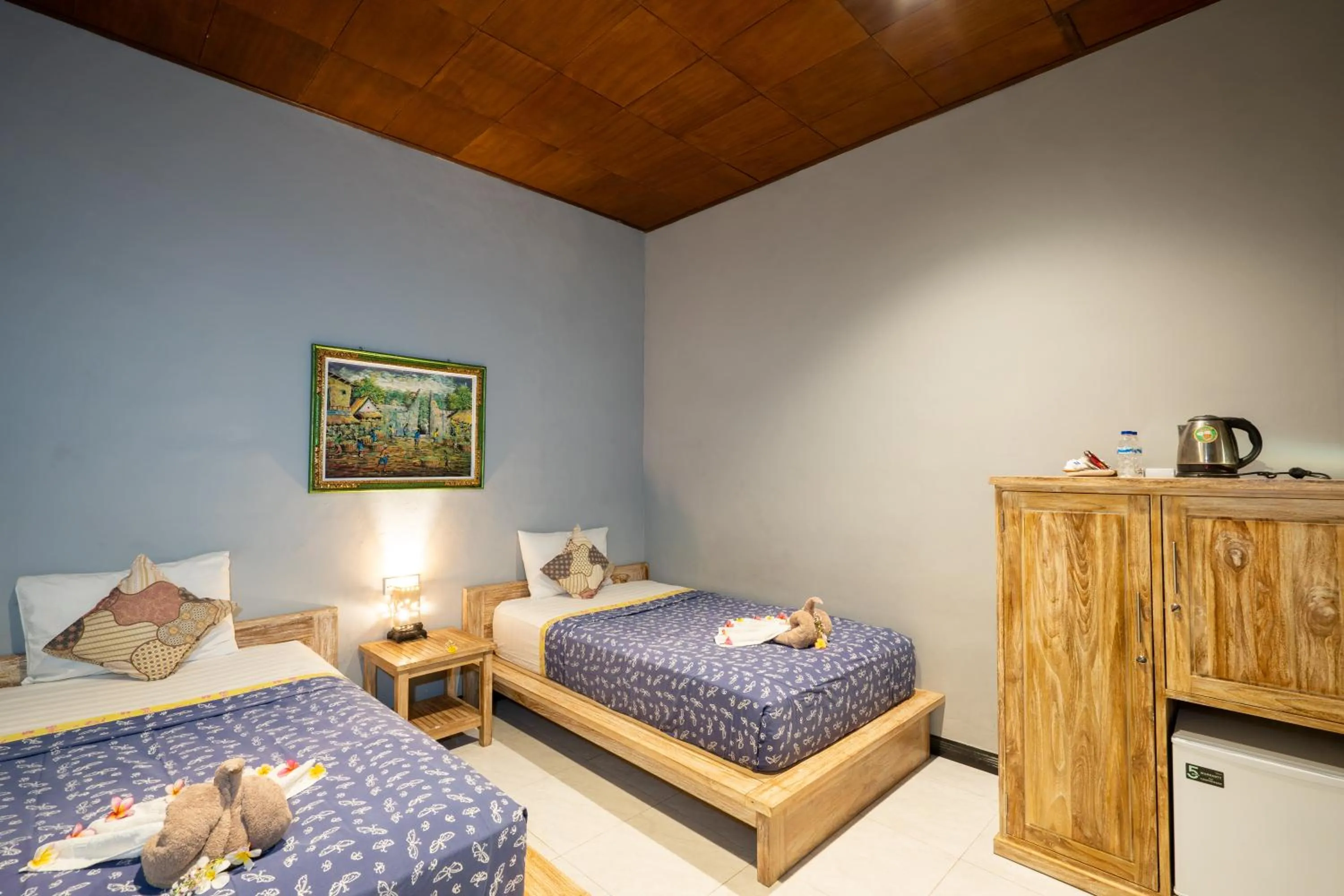 Garden, Bed in Kawans Inn Lembongan