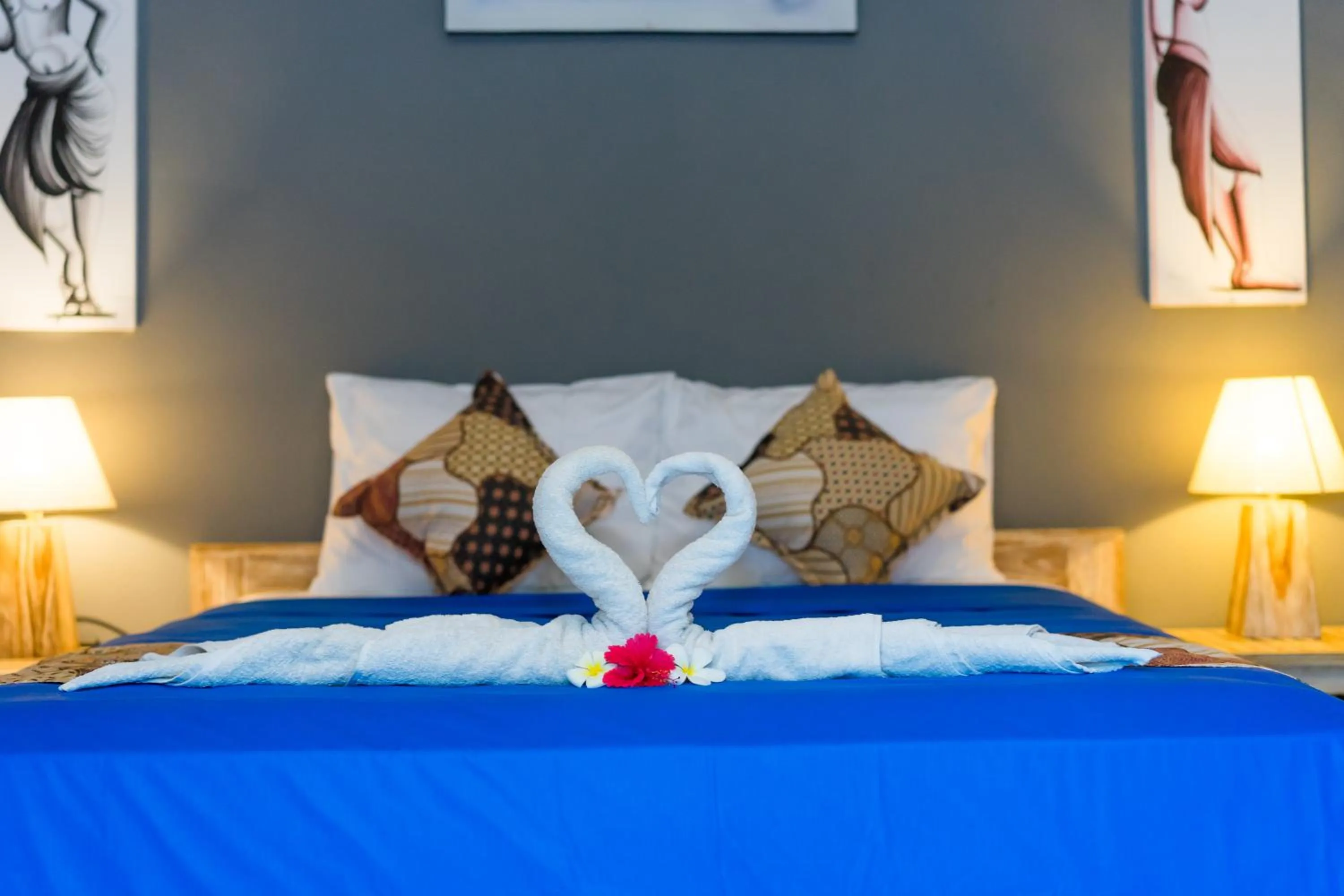 Winter, Bed in Kawans Inn Lembongan