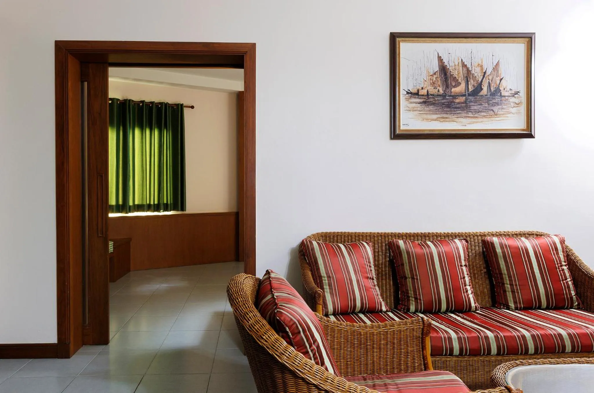 Living room in Central Place Hotel