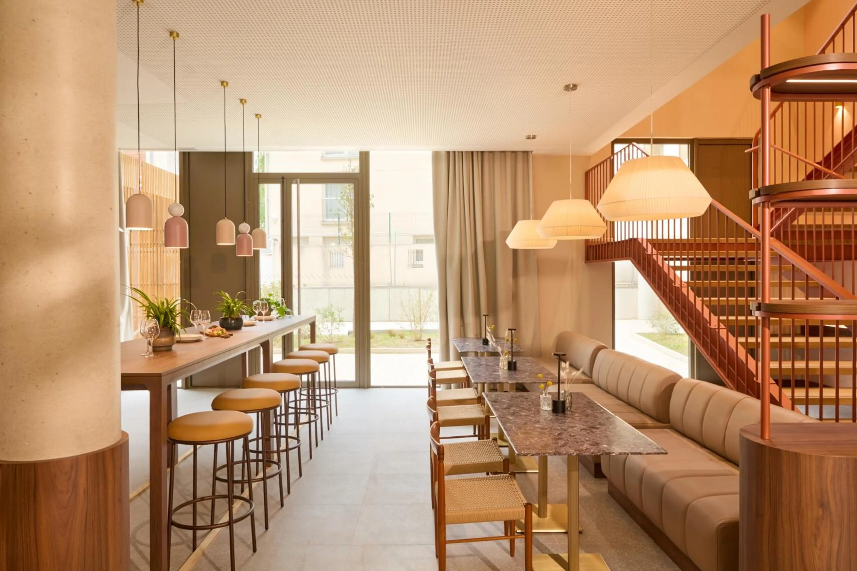 Living room in OKKO Hotels Troyes Centre