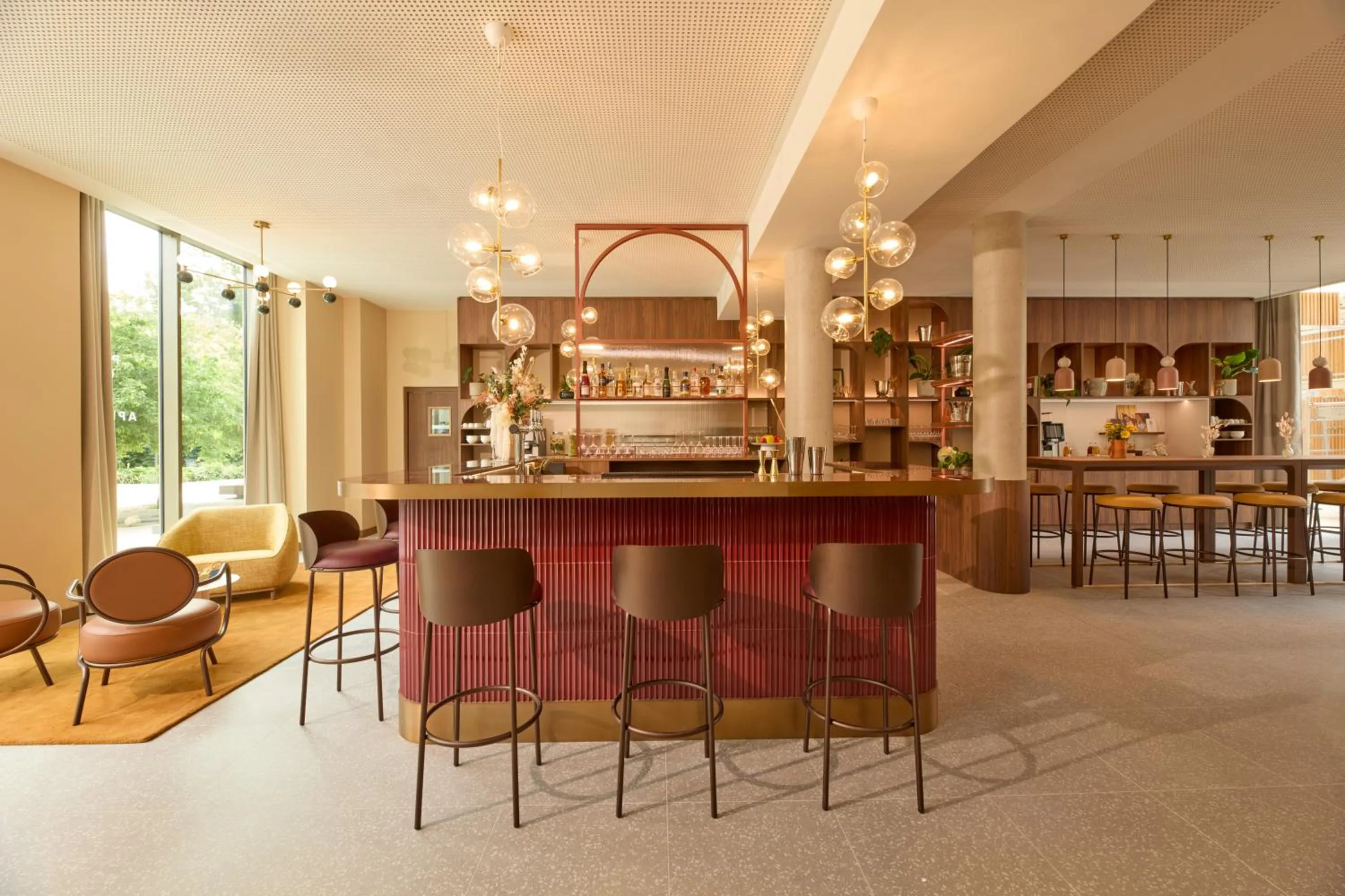 Living room in OKKO Hotels Troyes Centre