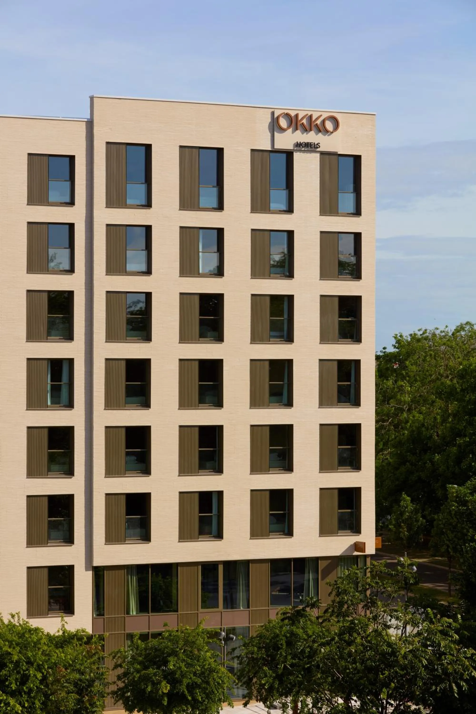 Property building in OKKO Hotels Troyes Centre