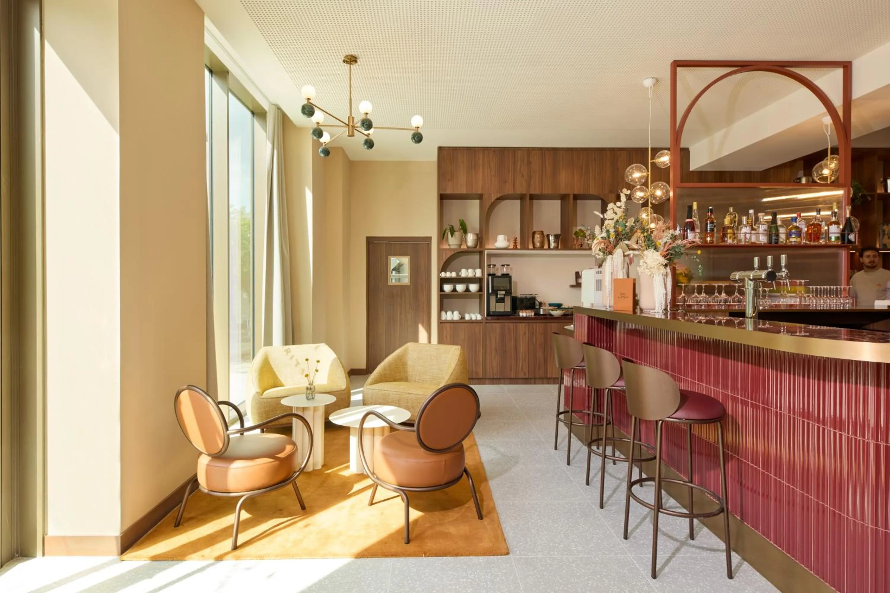 Living room in OKKO Hotels Troyes Centre