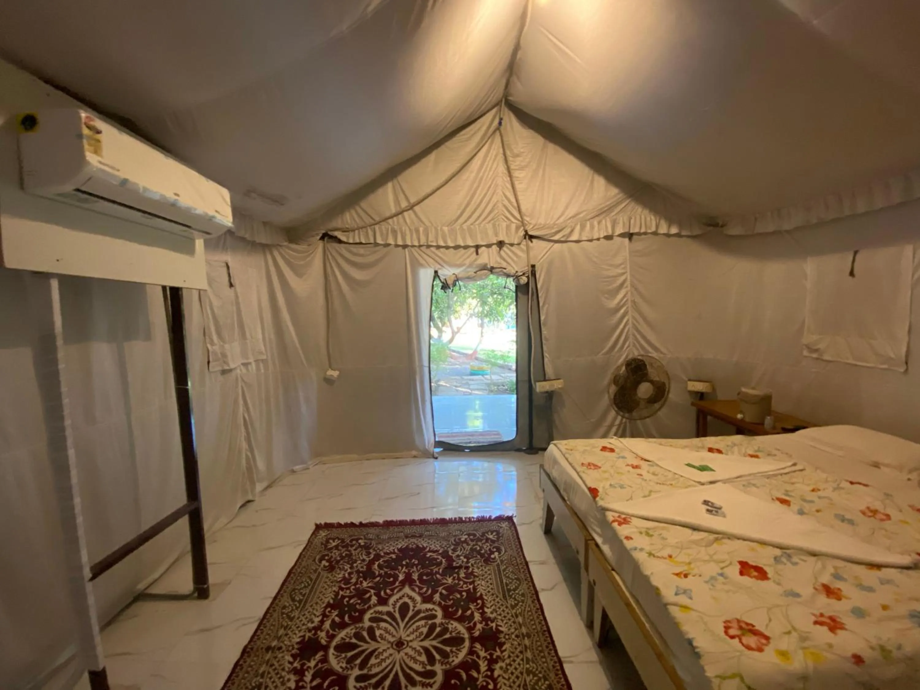 Bedroom, Bed in Gir County Resort