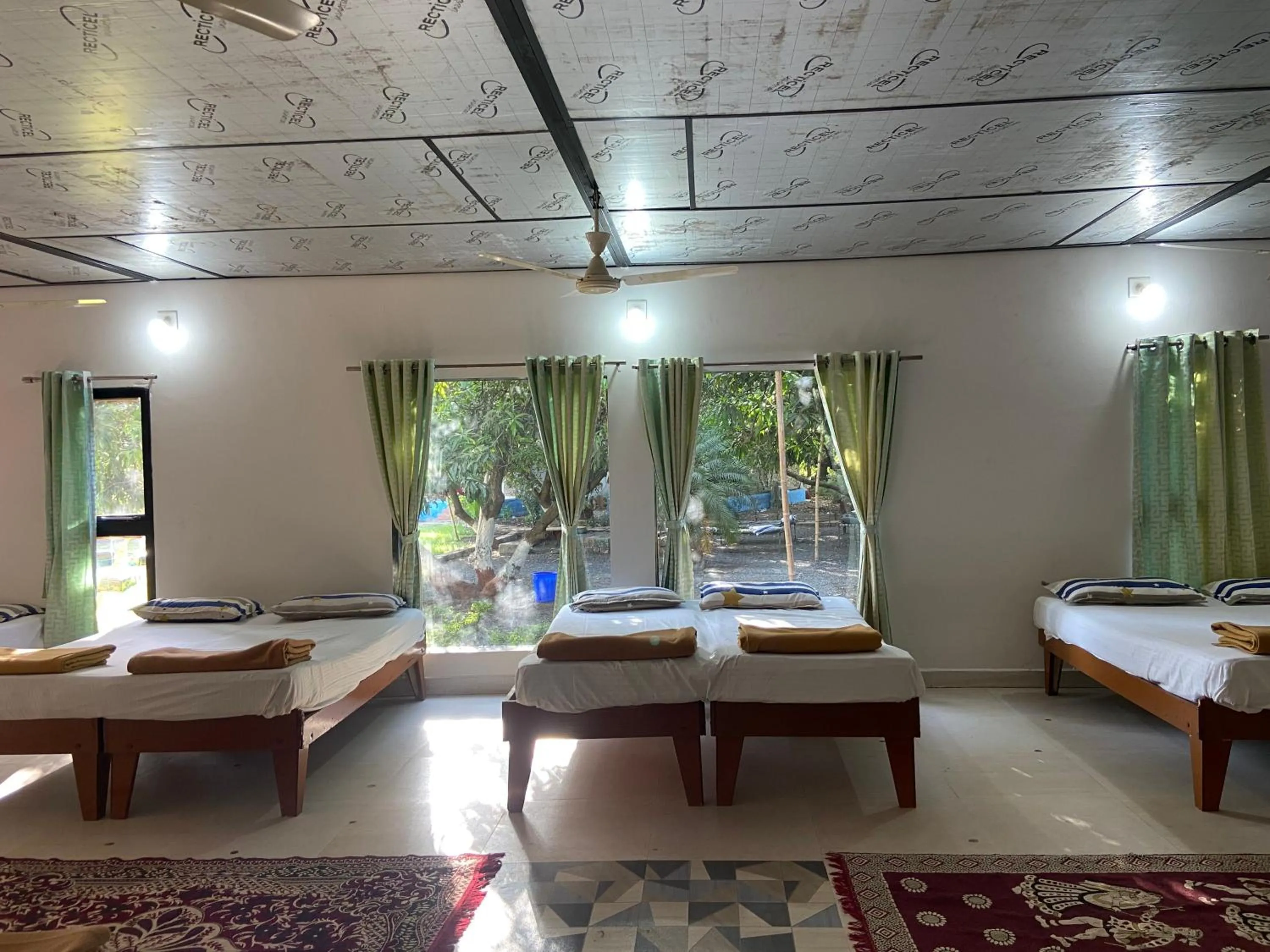 Bed in Gir County Resort