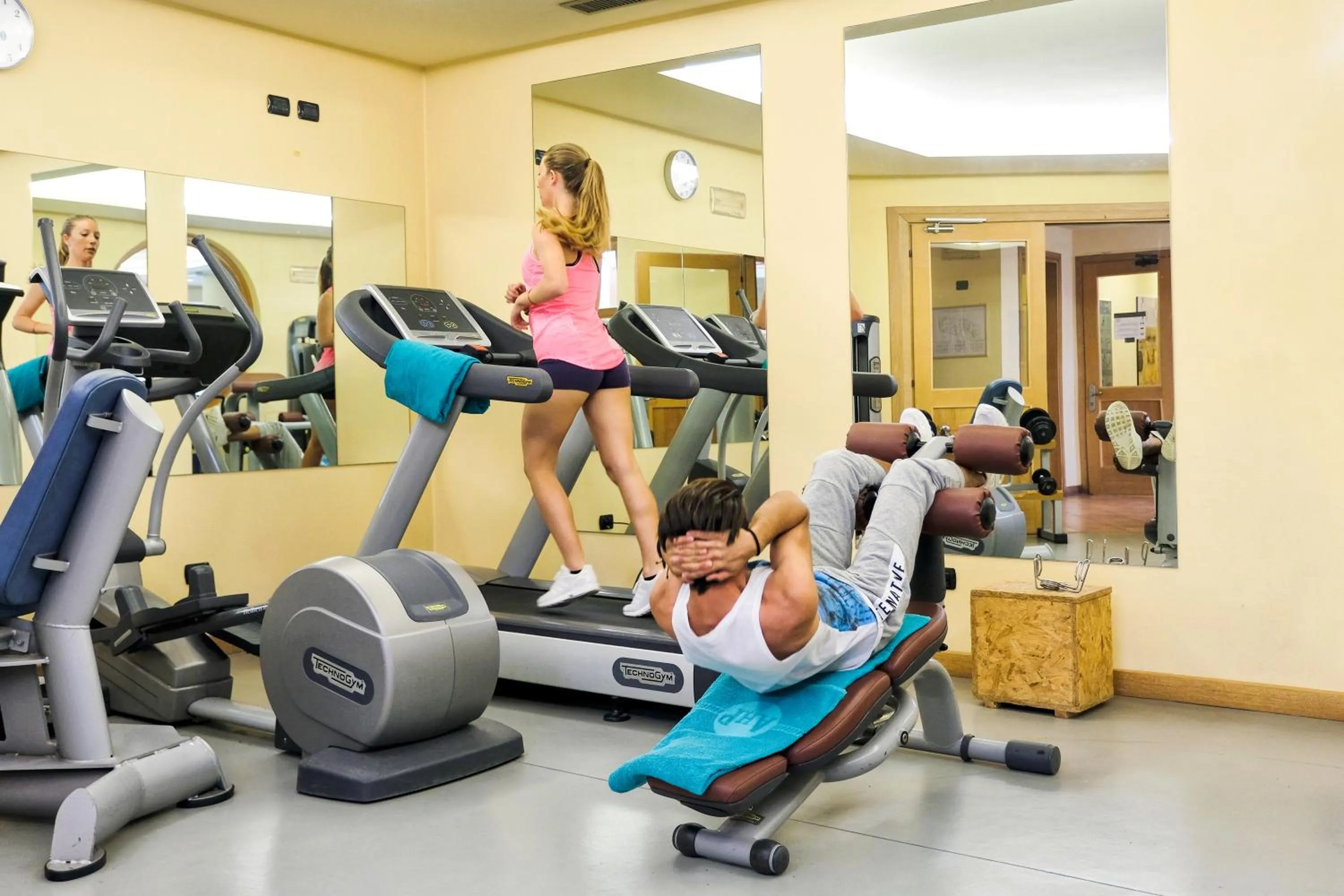 Fitness centre/facilities in Golf Residenza