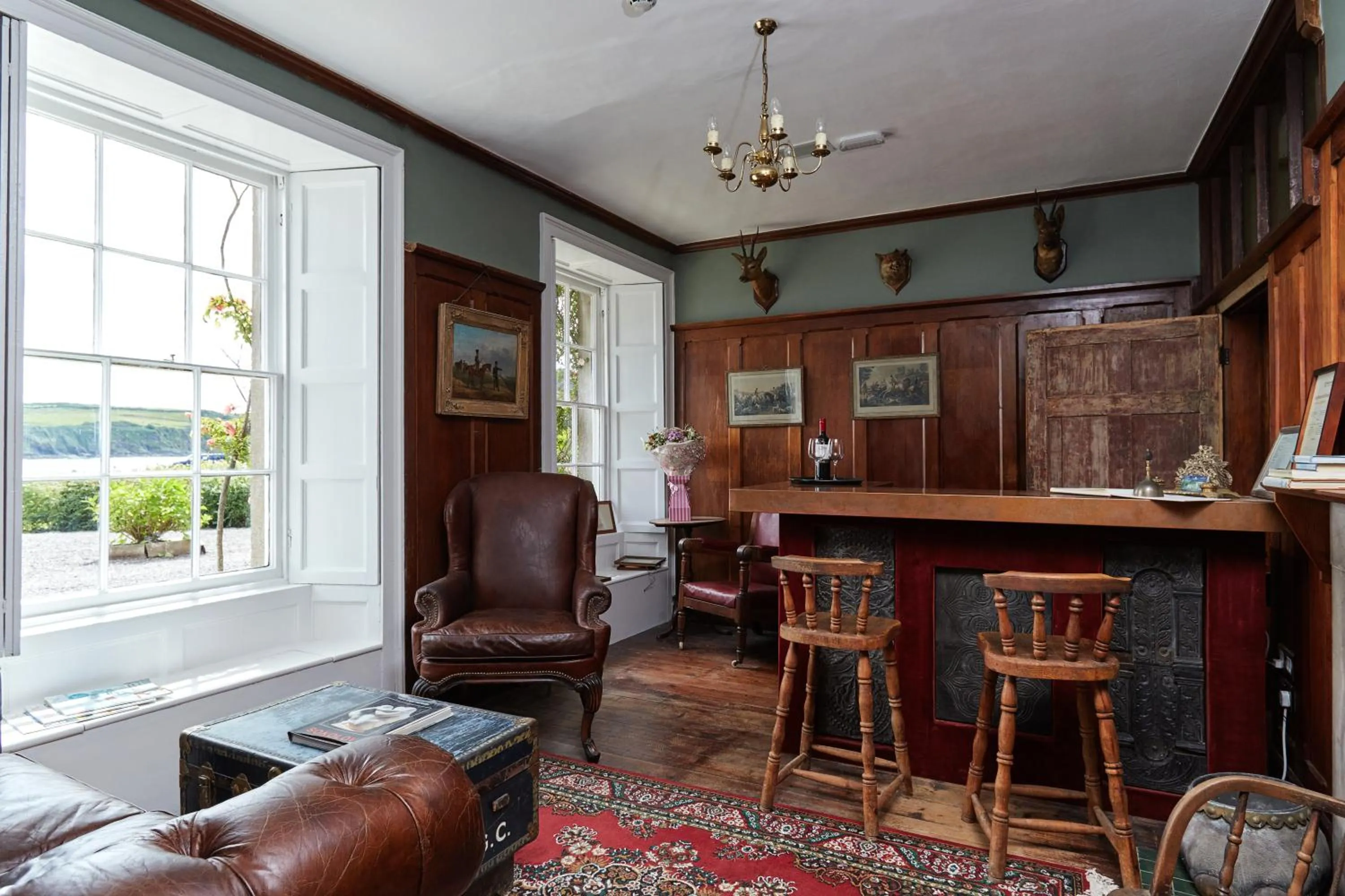 Communal lounge/ TV room in The Castle