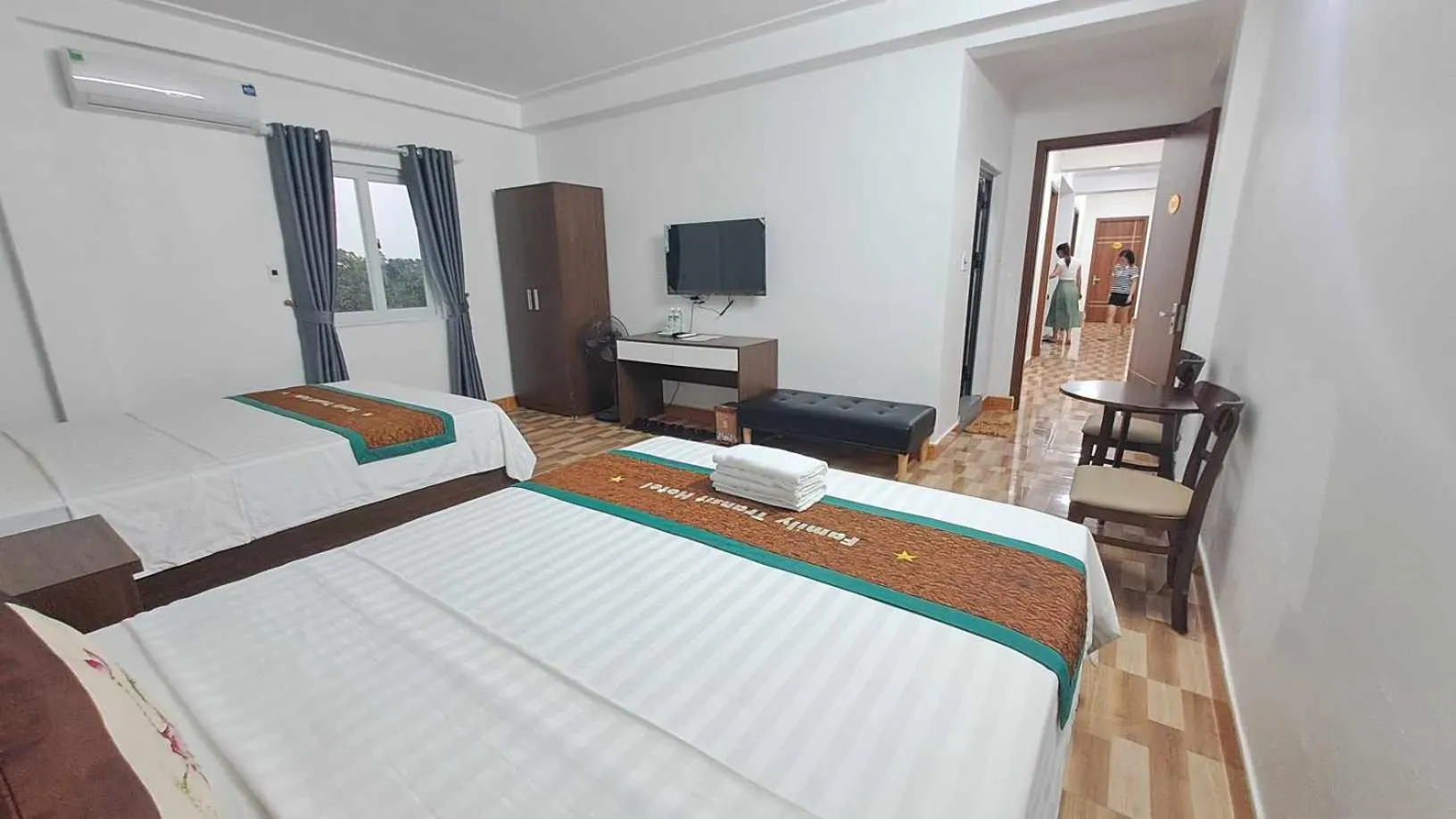 Bed in Family Transit Hotel