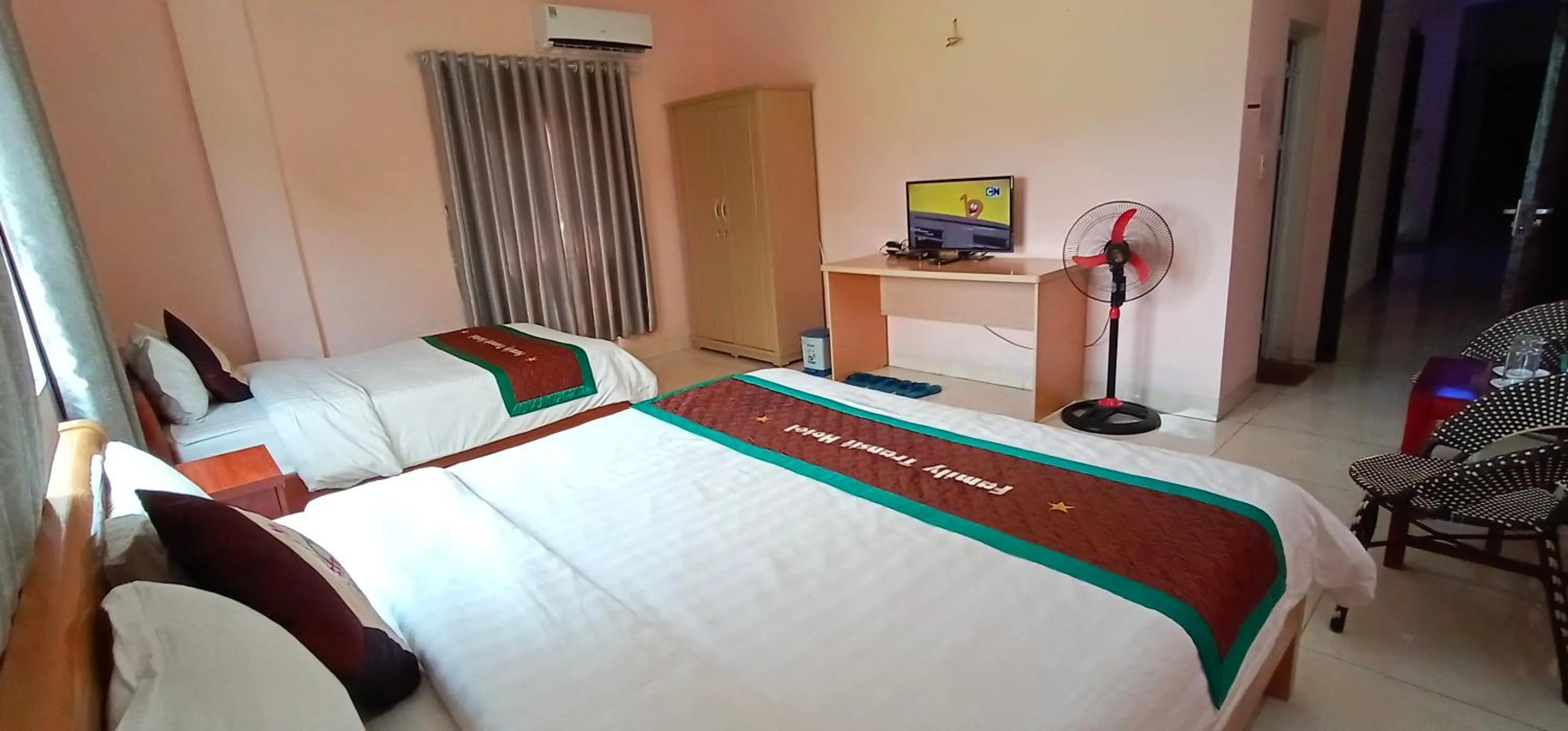 Bed in Family Transit Hotel