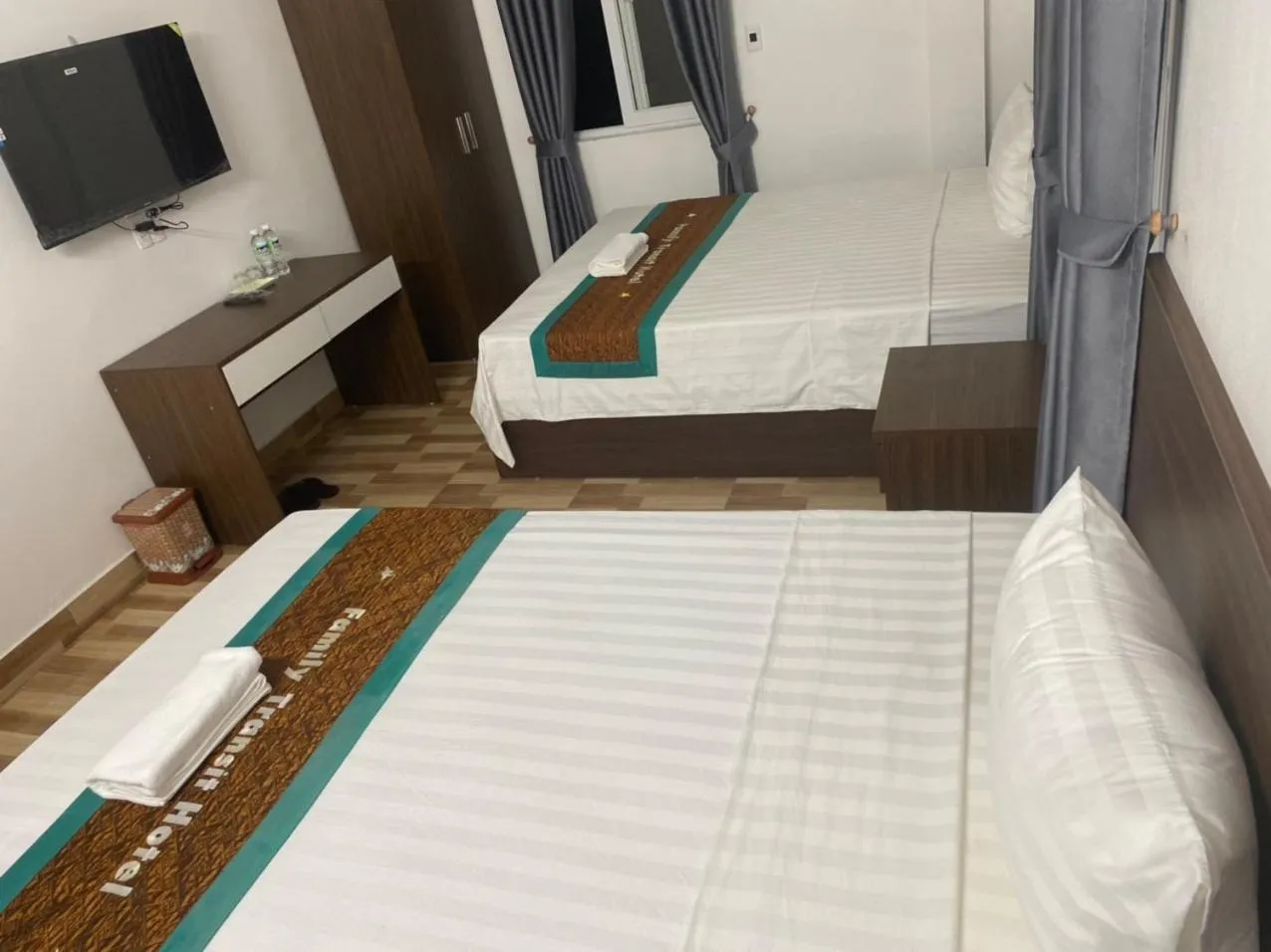 Bed in Family Transit Hotel