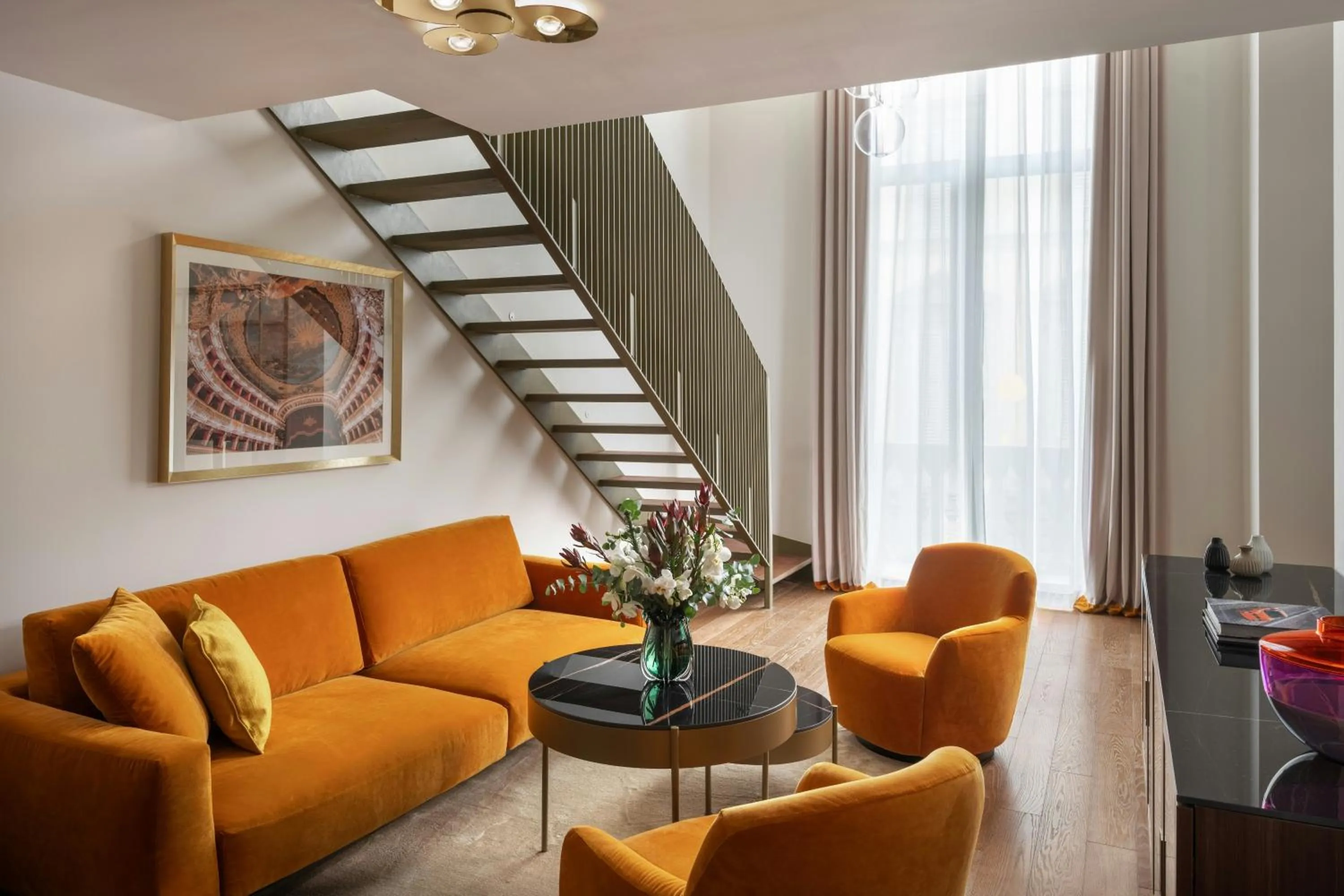 Bedroom in Teatro Luxury Apartments Firenze - Starhotels Collezione