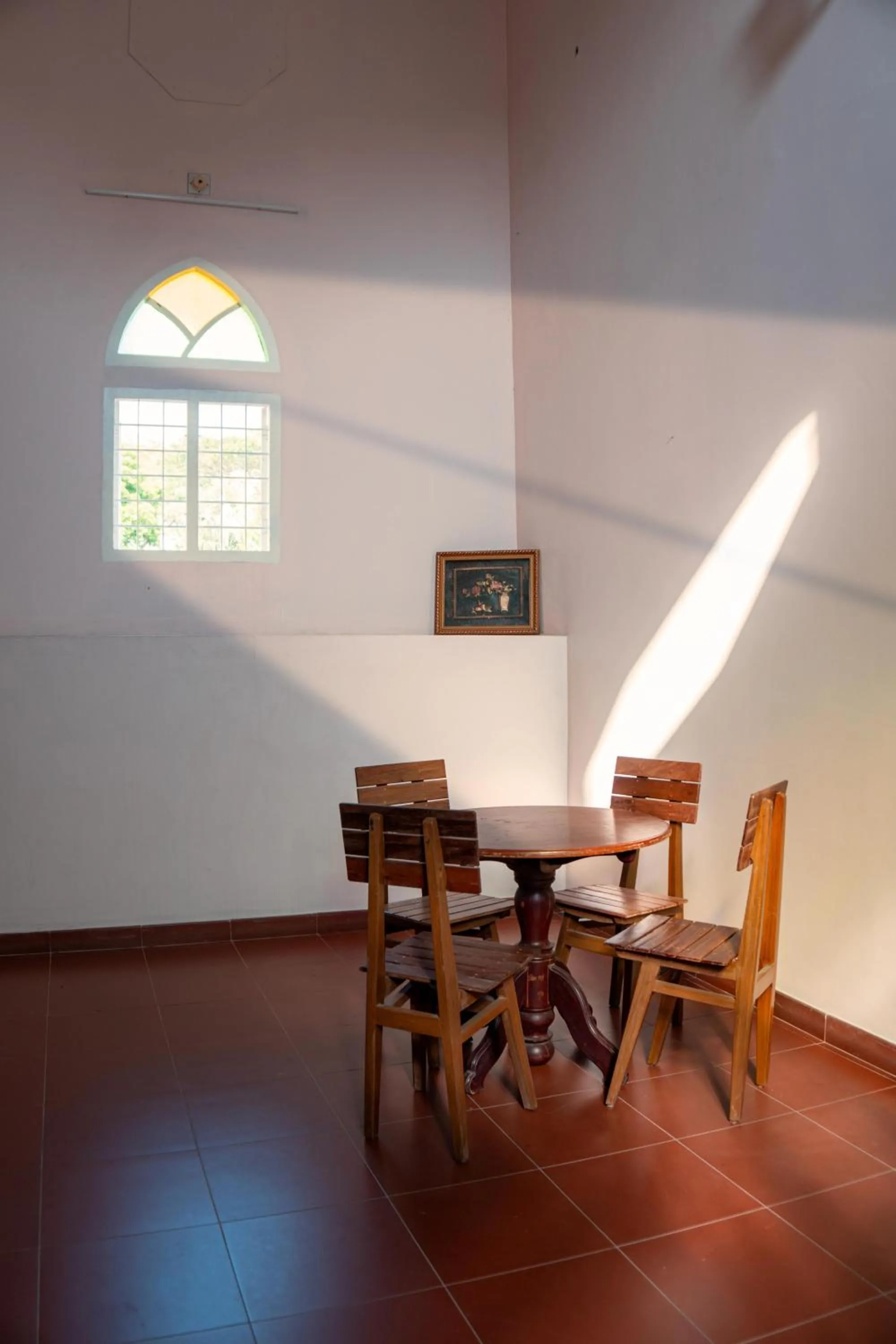 Seating area in Gama Heritage Residency