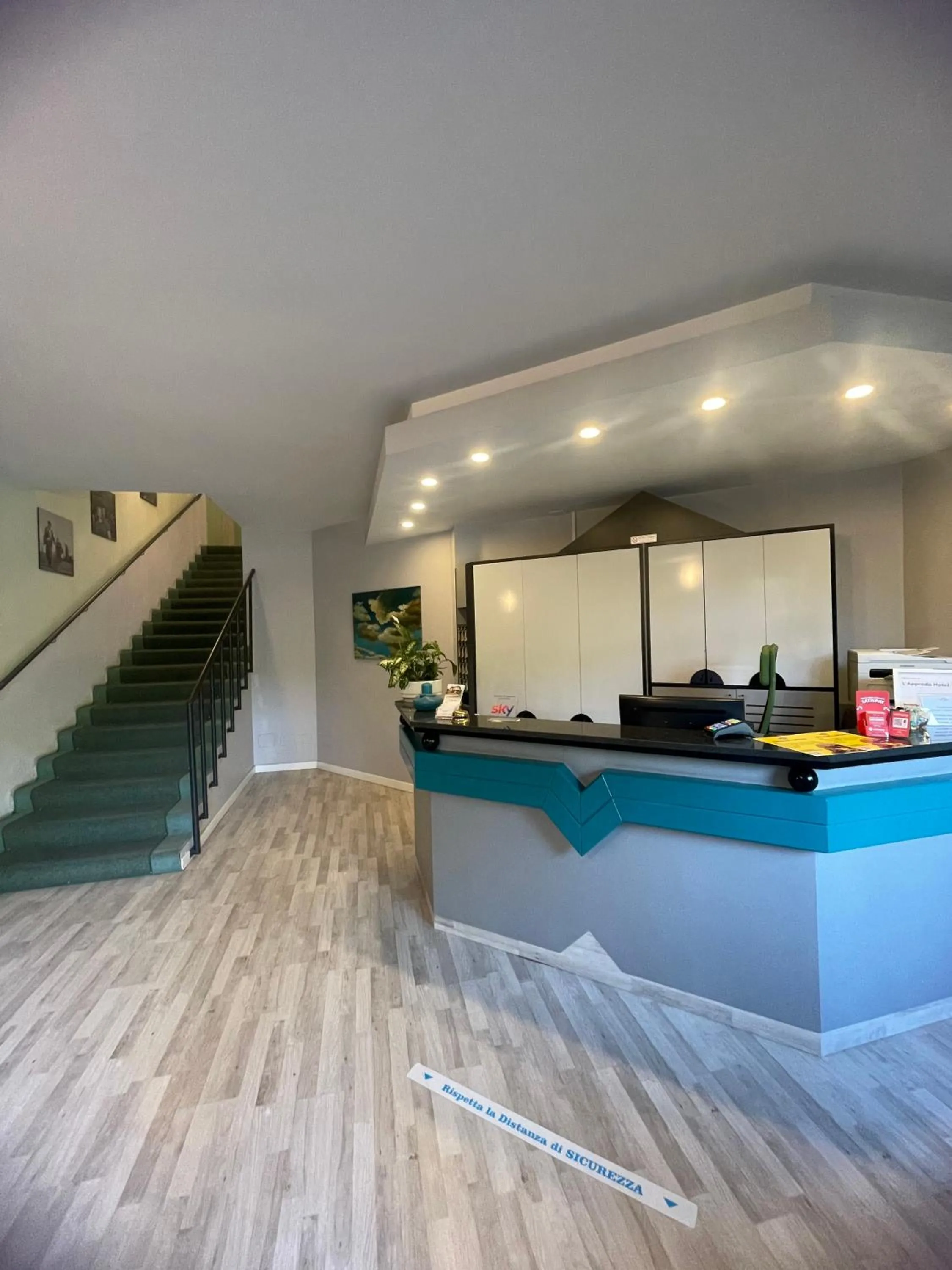 Lobby or reception in Hotel L'Approdo