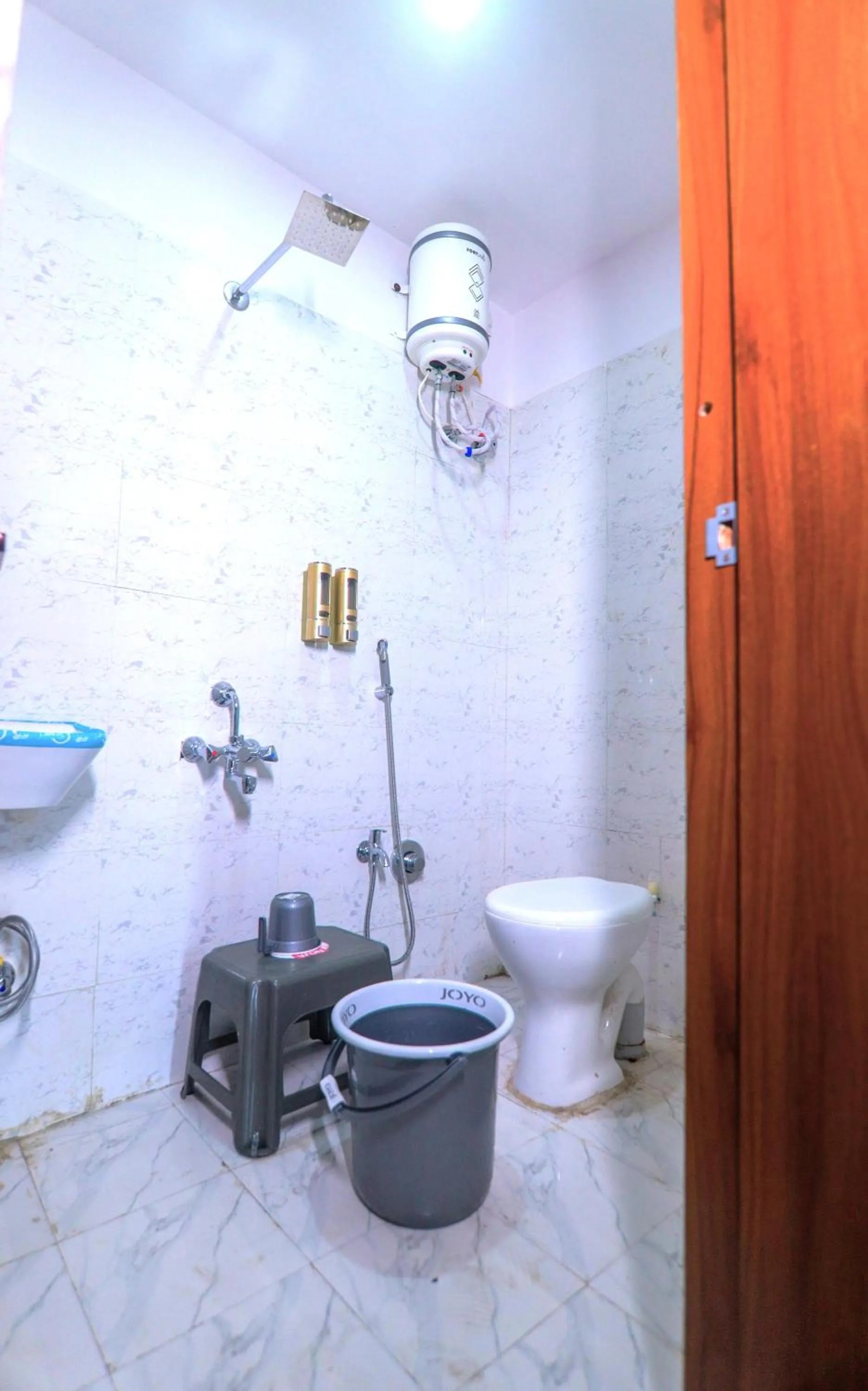 Toilet in Hotel Dev Krishna Palace