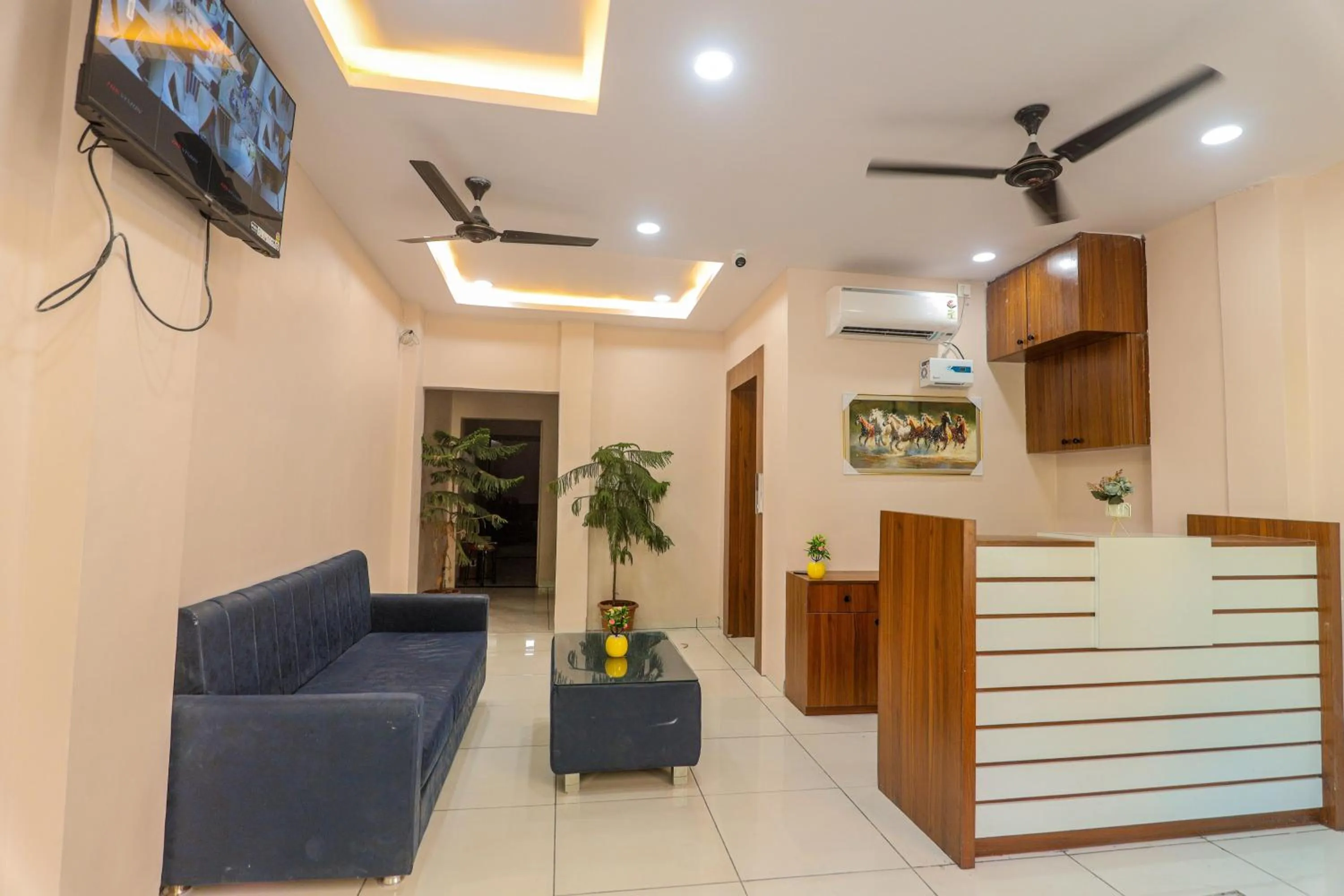 Lobby or reception in Hotel Dev Krishna Palace