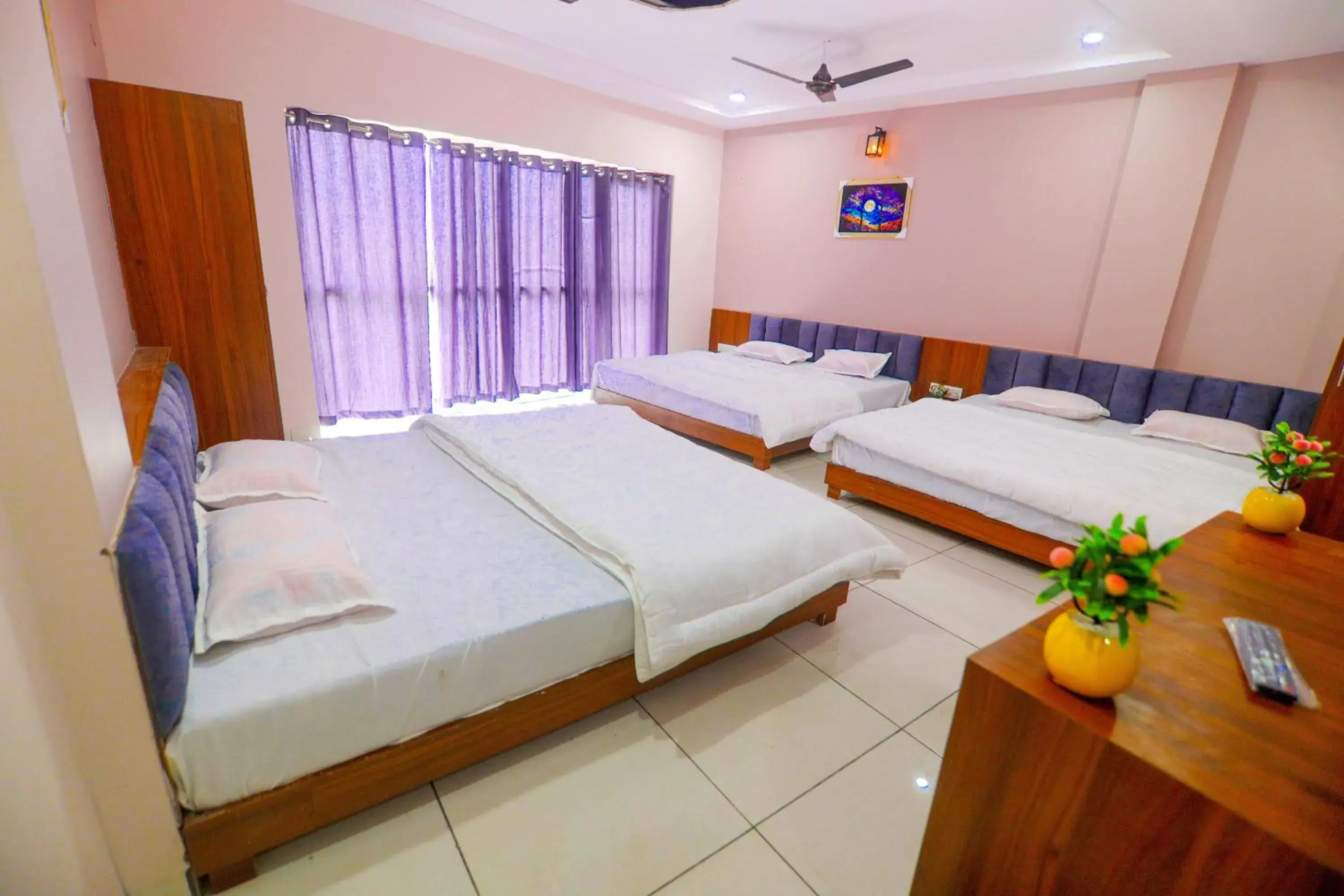 Family Room with Balcony in Hotel Dev Krishna Palace Family Room with Balcony in Hotel Dev Krishna Palace