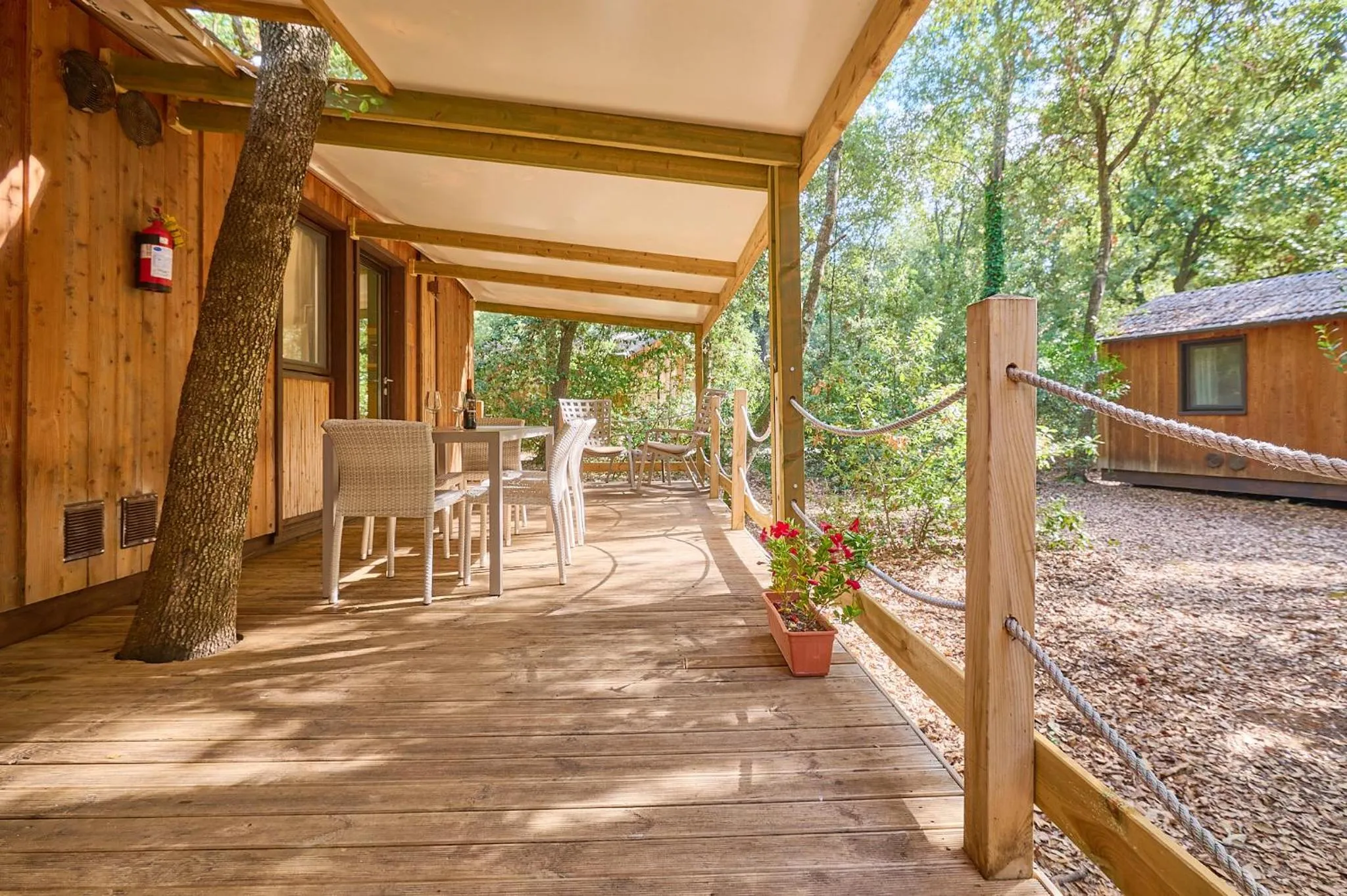 Patio in Paradù EcoVillage & Resort