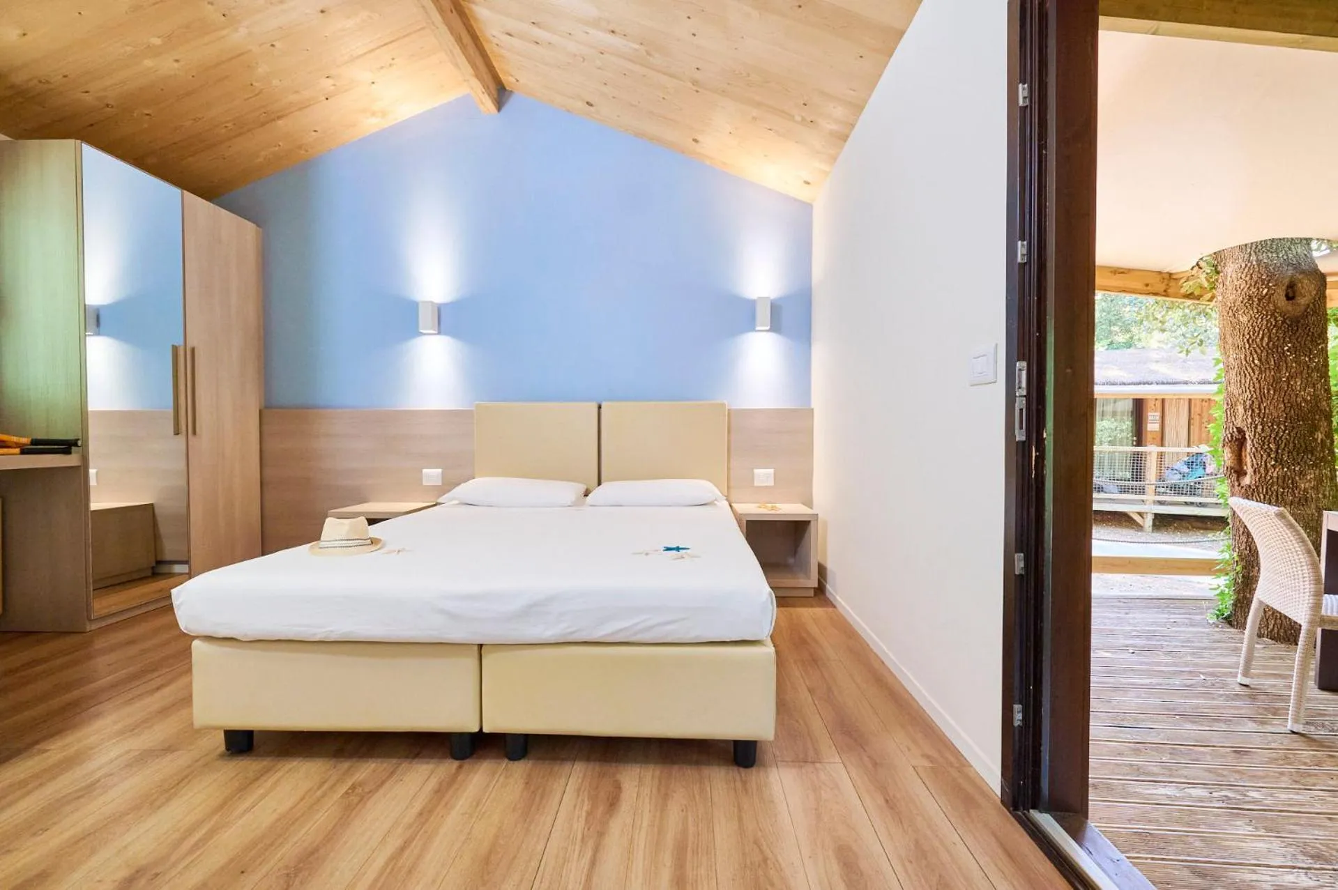 Bed in Paradù EcoVillage & Resort