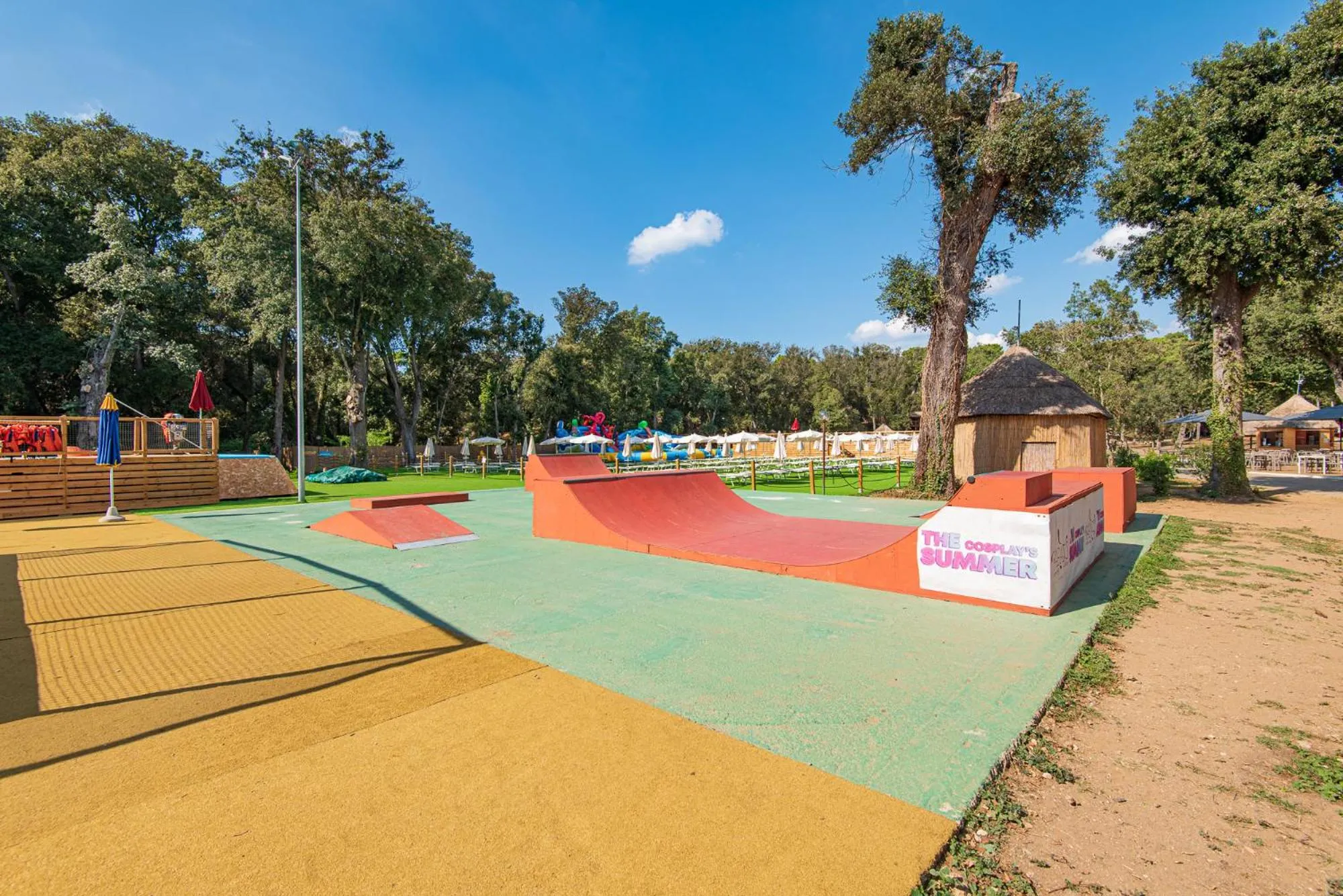 Children play ground in Paradù EcoVillage & Resort