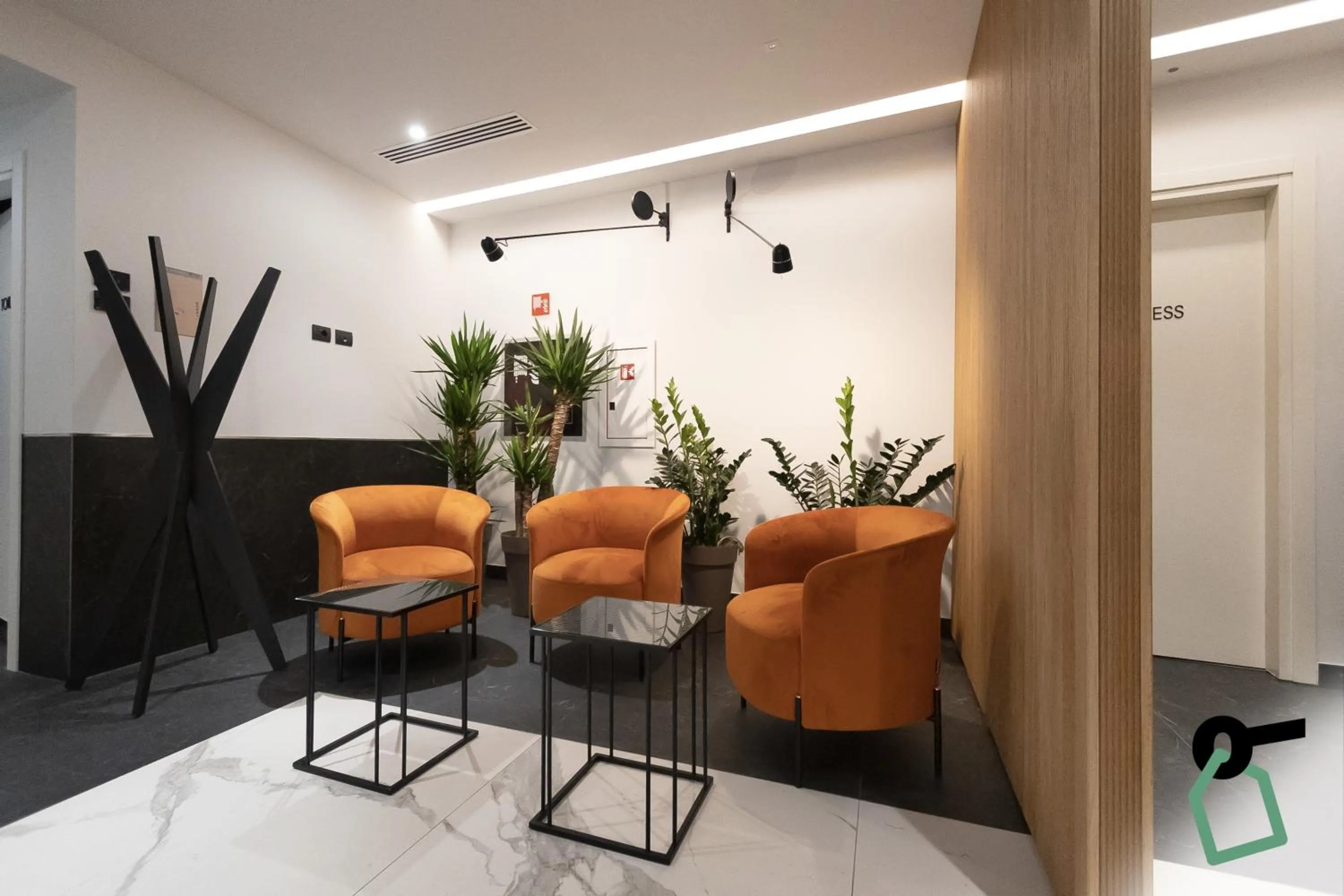 Lobby or reception in HOTIDAY Room Collection - Milano Cinque Giornate