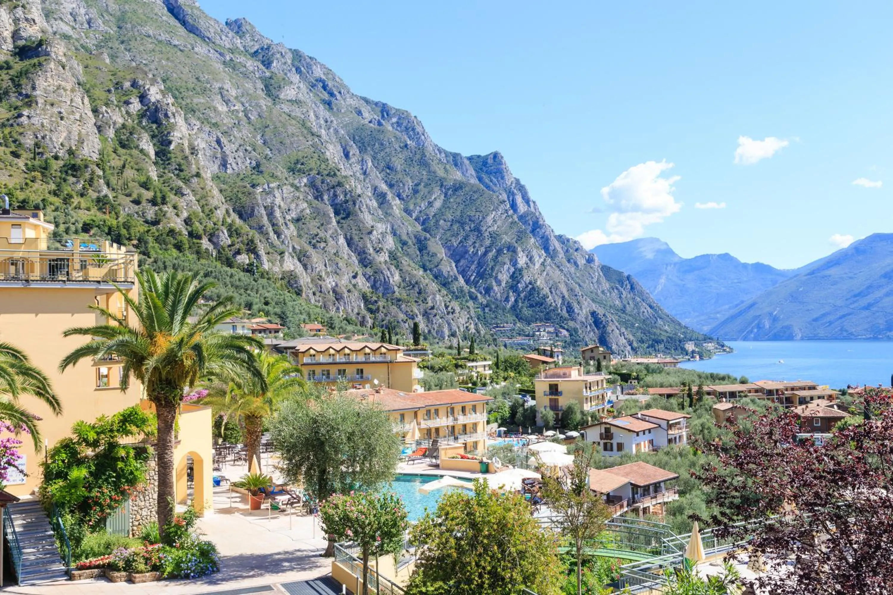 Natural landscape in Hotel Cristina