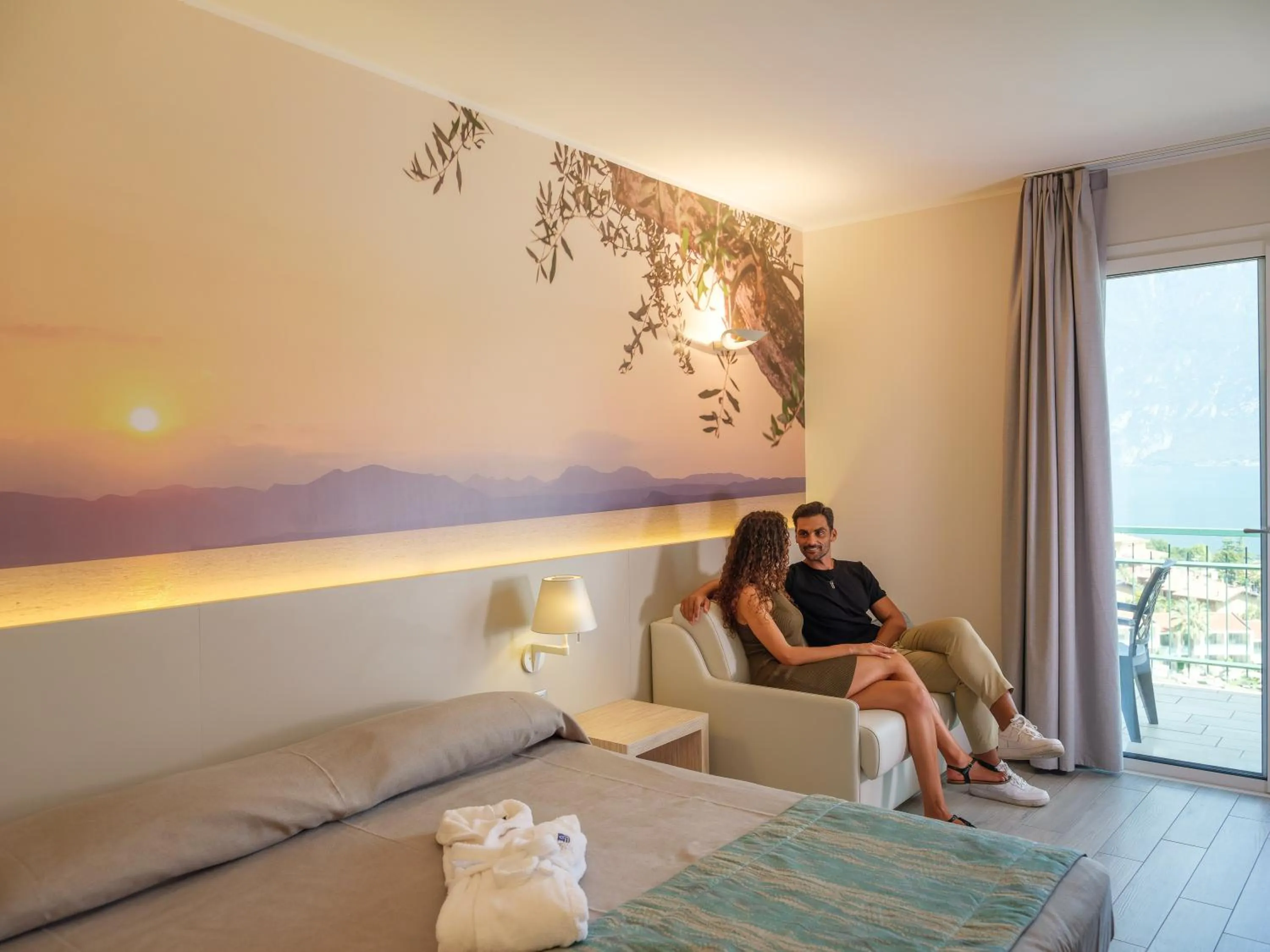 Bedroom, Bed in Hotel Cristina