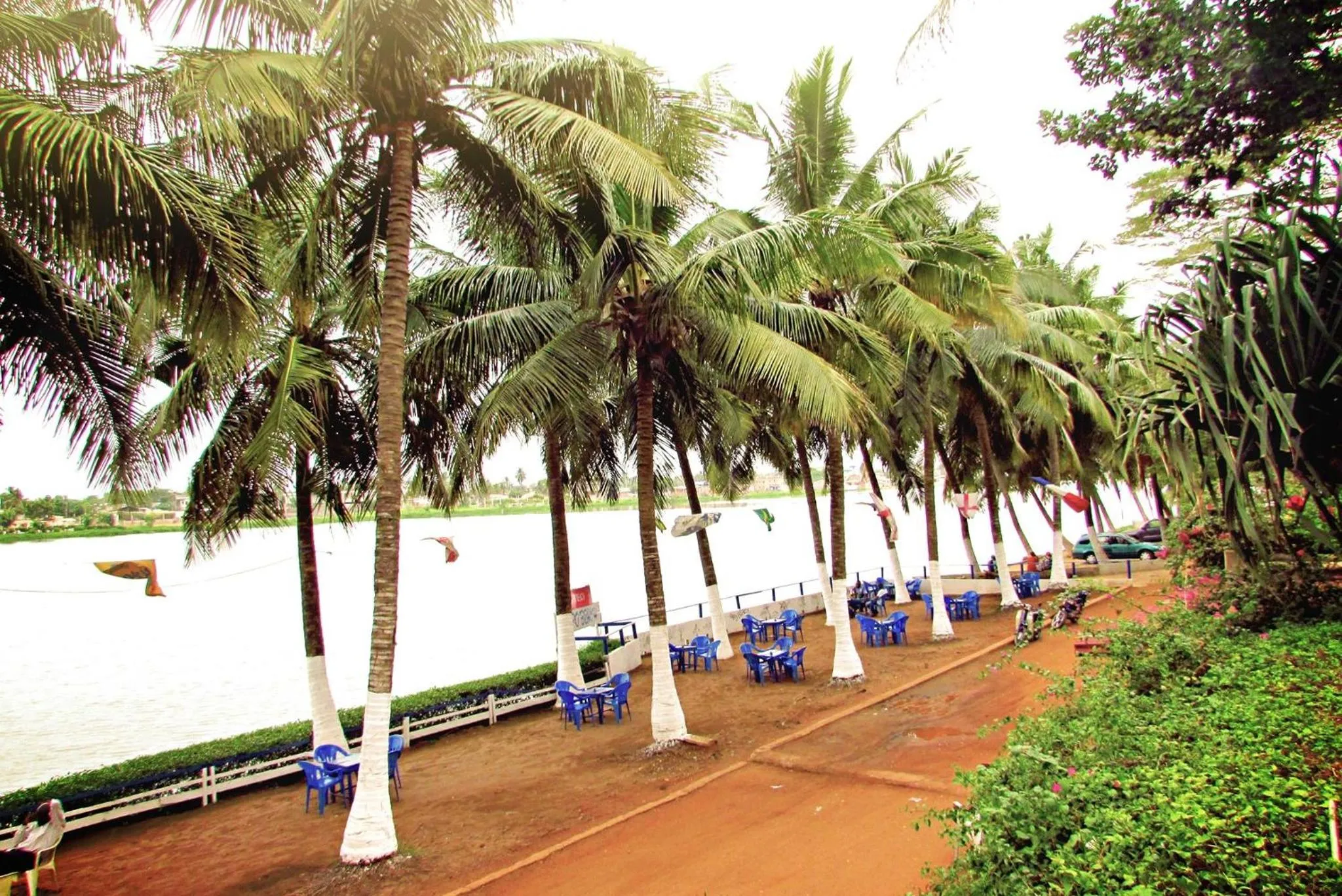 Lake view in Hotel Napoleon Lagune