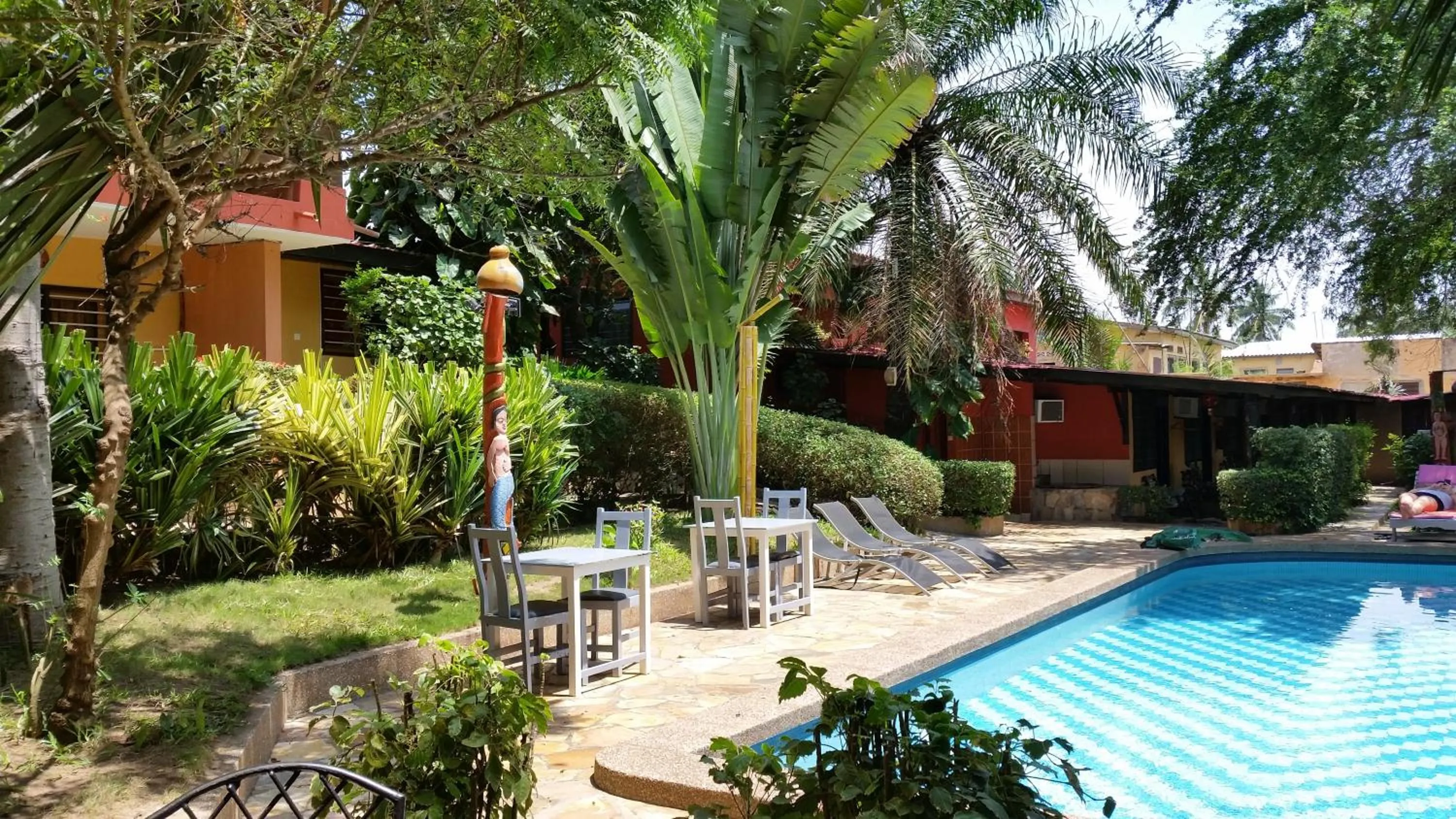 Garden in Hotel Napoleon Lagune
