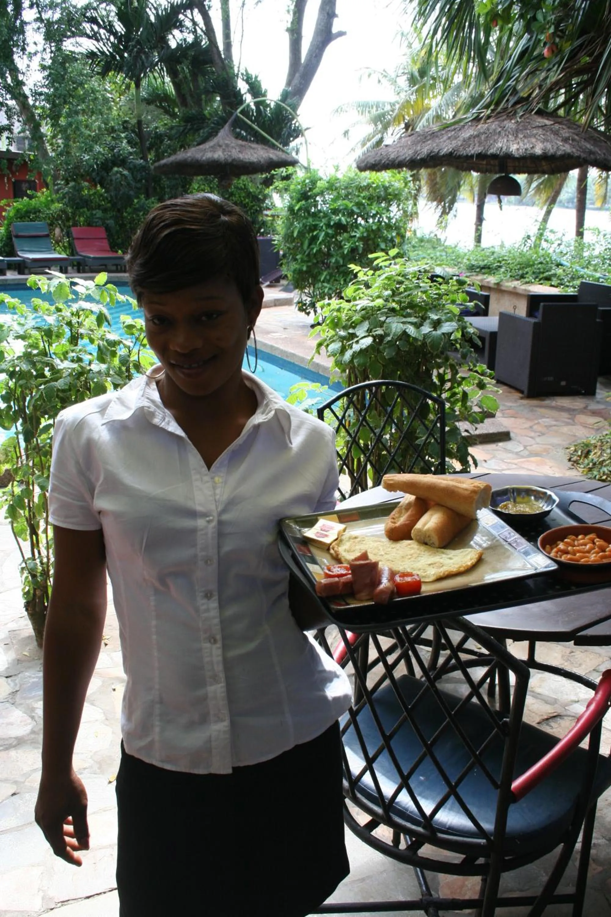Breakfast in Hotel Napoleon Lagune