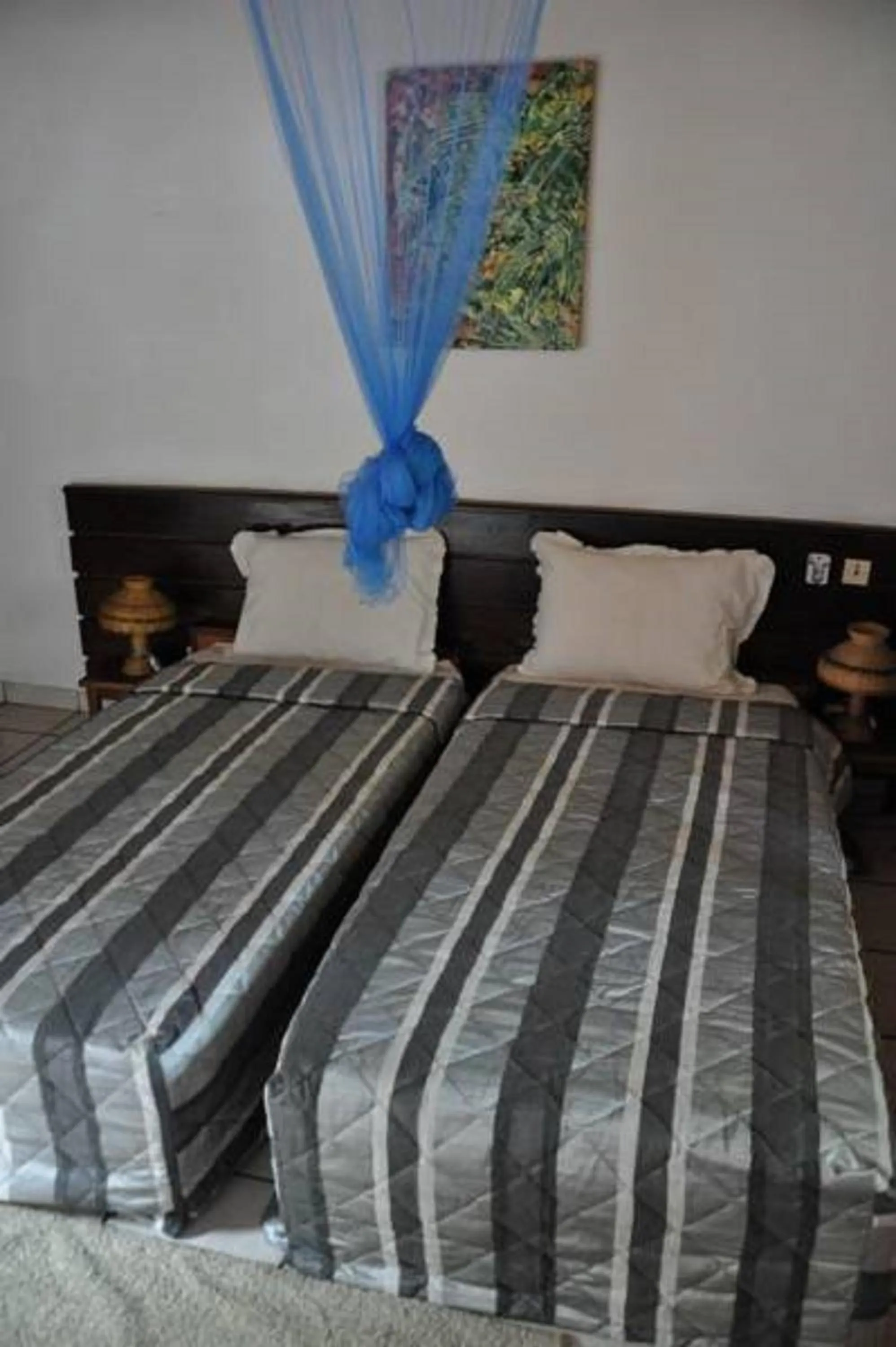 Bed in Hotel Napoleon Lagune