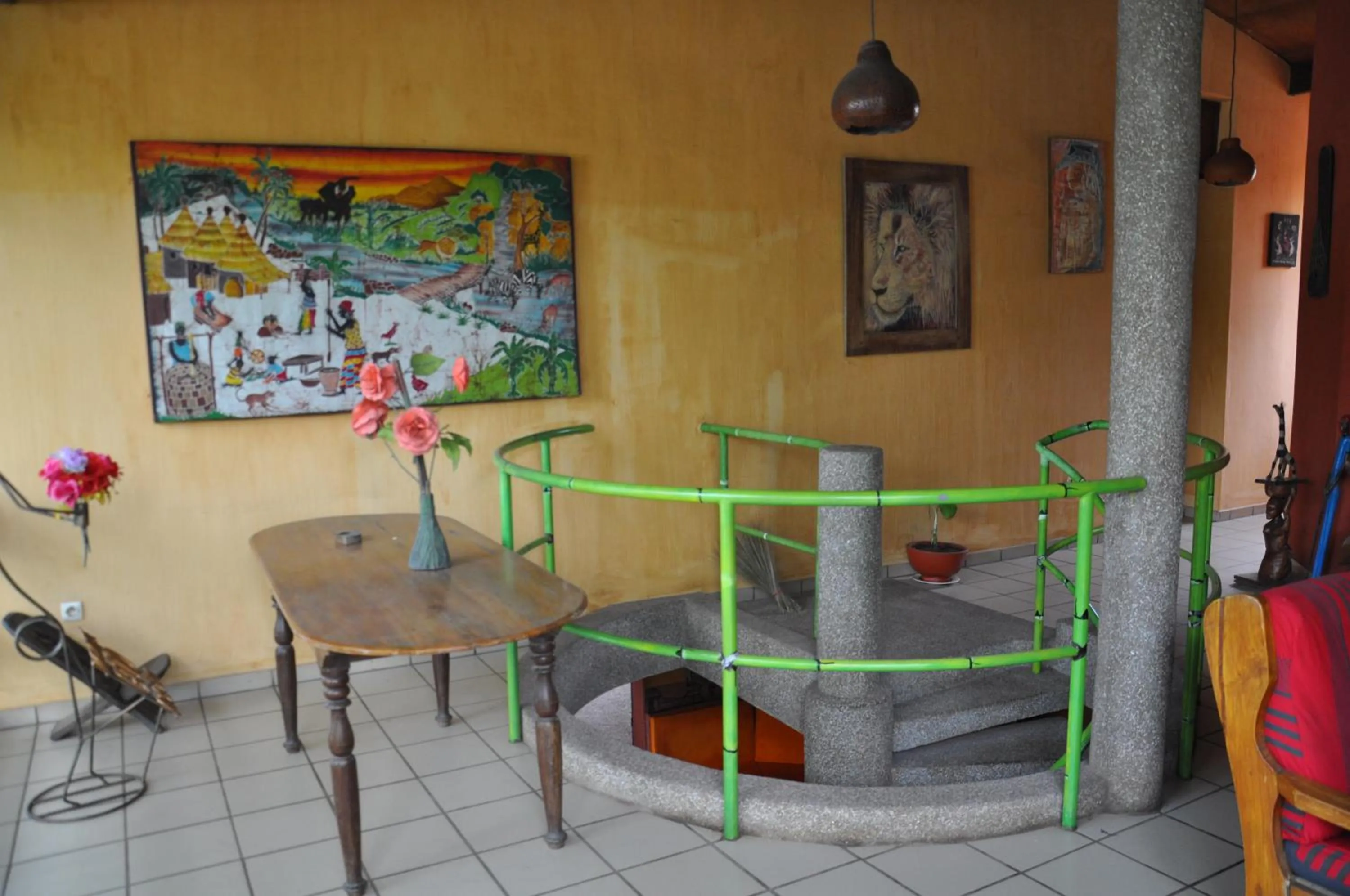 Decorative detail in Hotel Napoleon Lagune