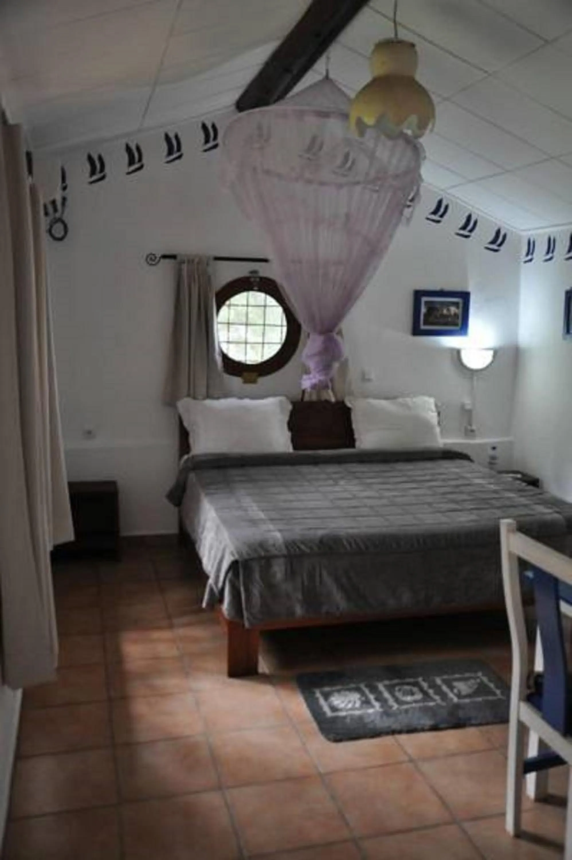 Bed in Hotel Napoleon Lagune