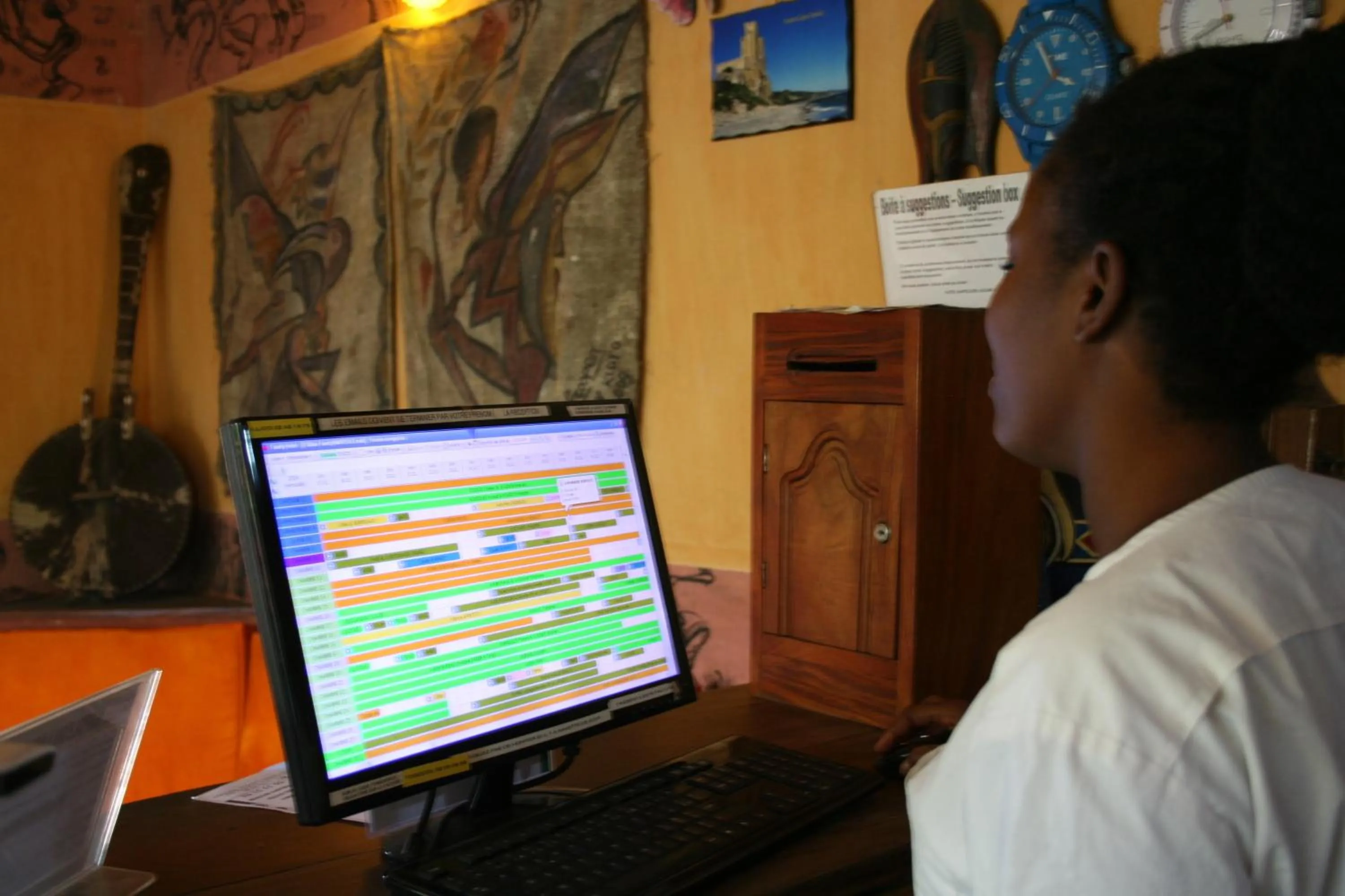 Lobby or reception in Hotel Napoleon Lagune
