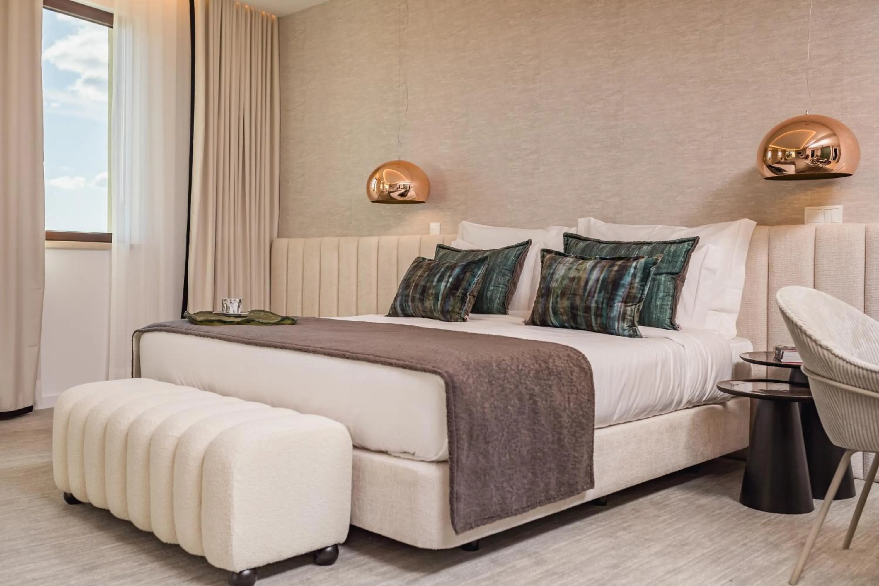 Bed in Haven Nature Hotel & Villas