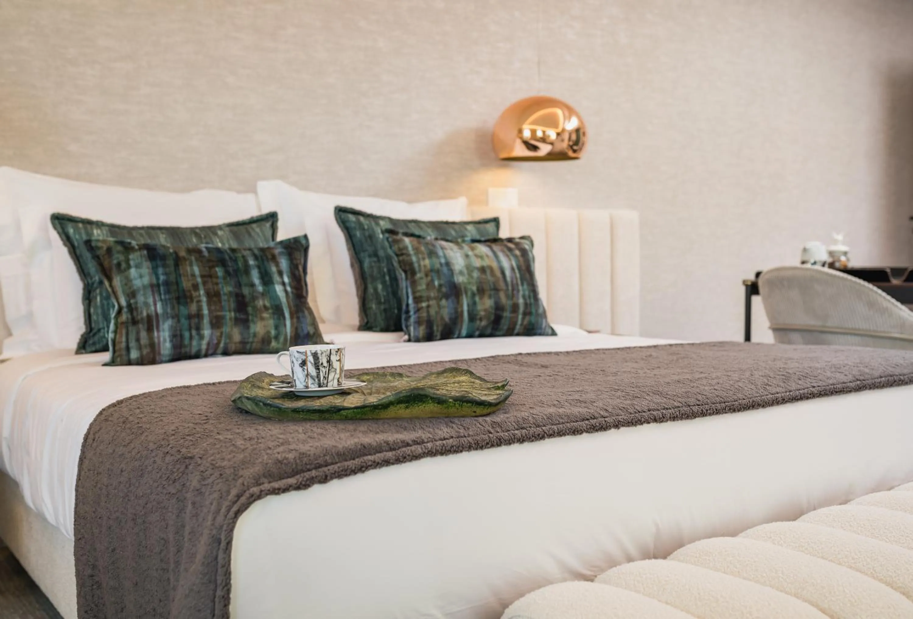 Bed in Haven Nature Hotel & Villas