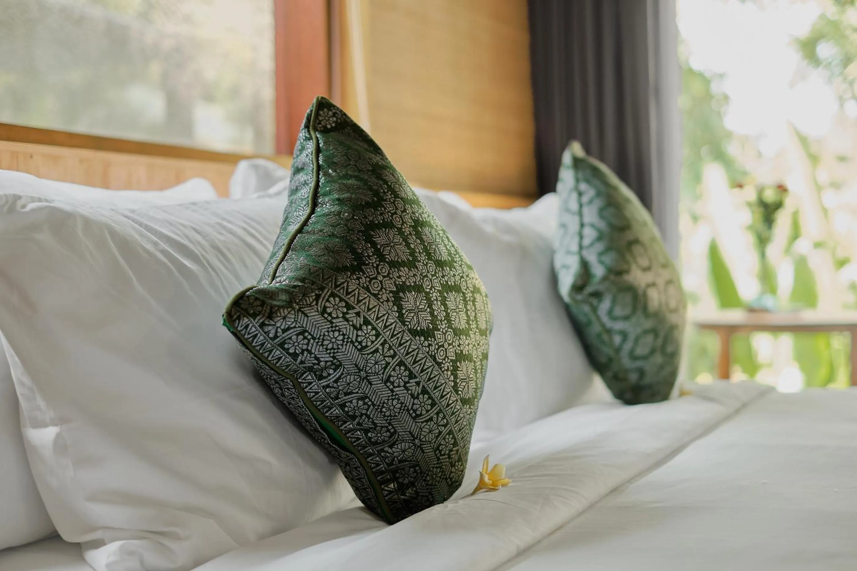 Bed in Elitya Ubud Villa