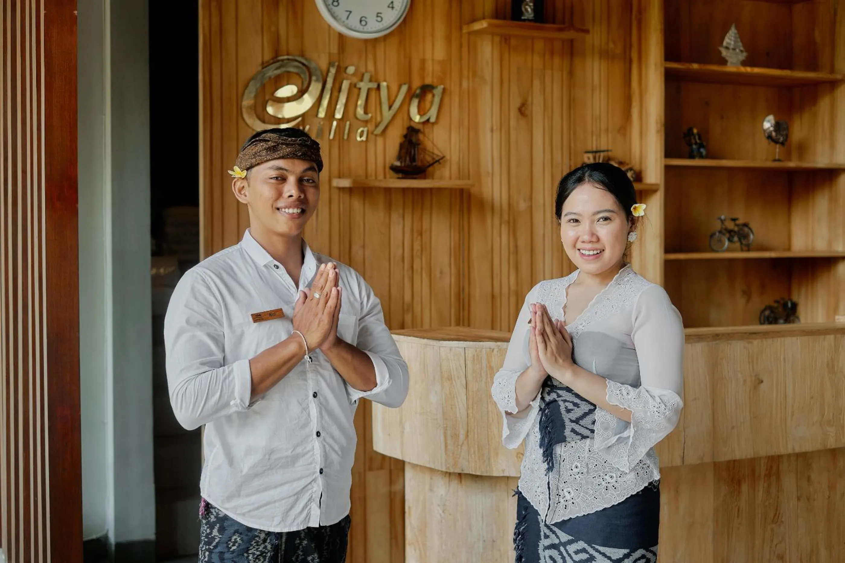 Staff in Elitya Ubud Villa