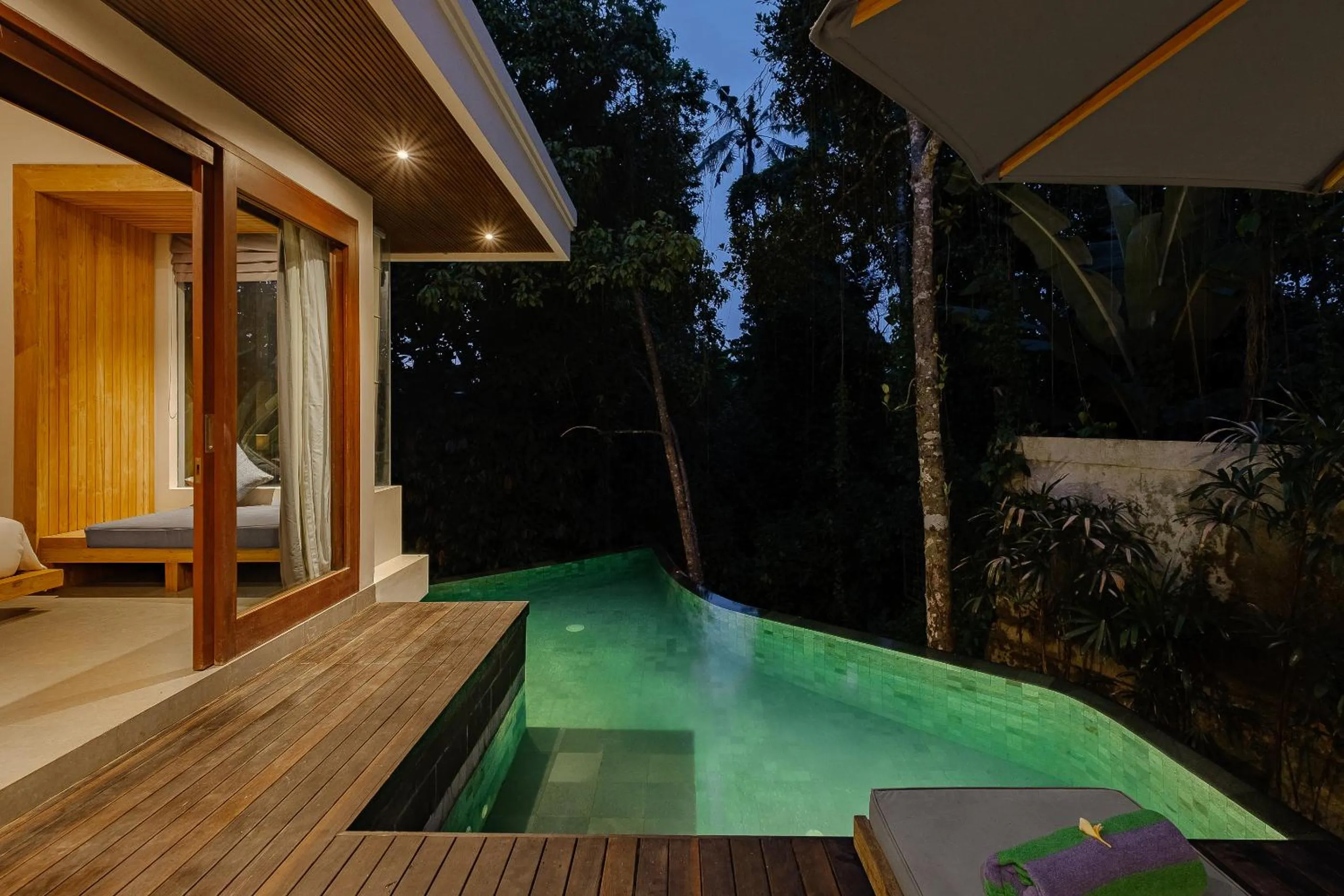 Pool view in Elitya Ubud Villa