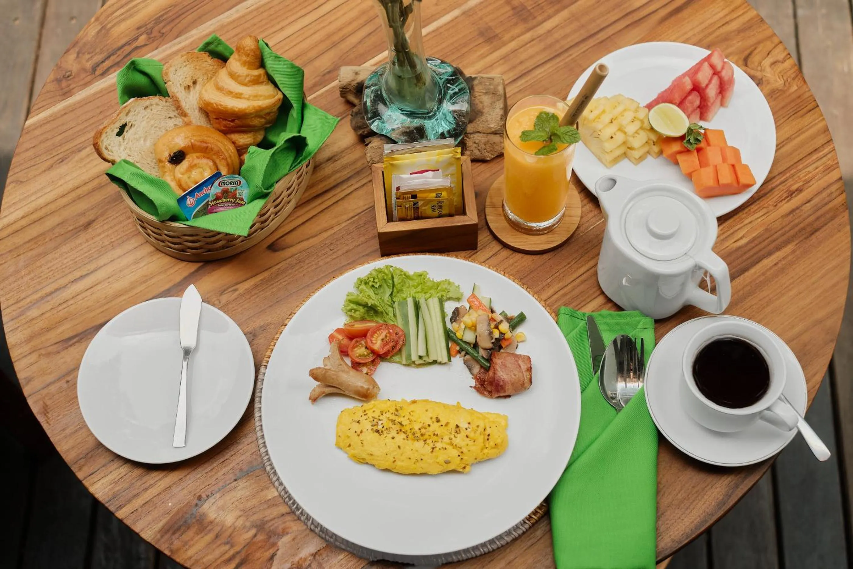 Food in Elitya Ubud Villa