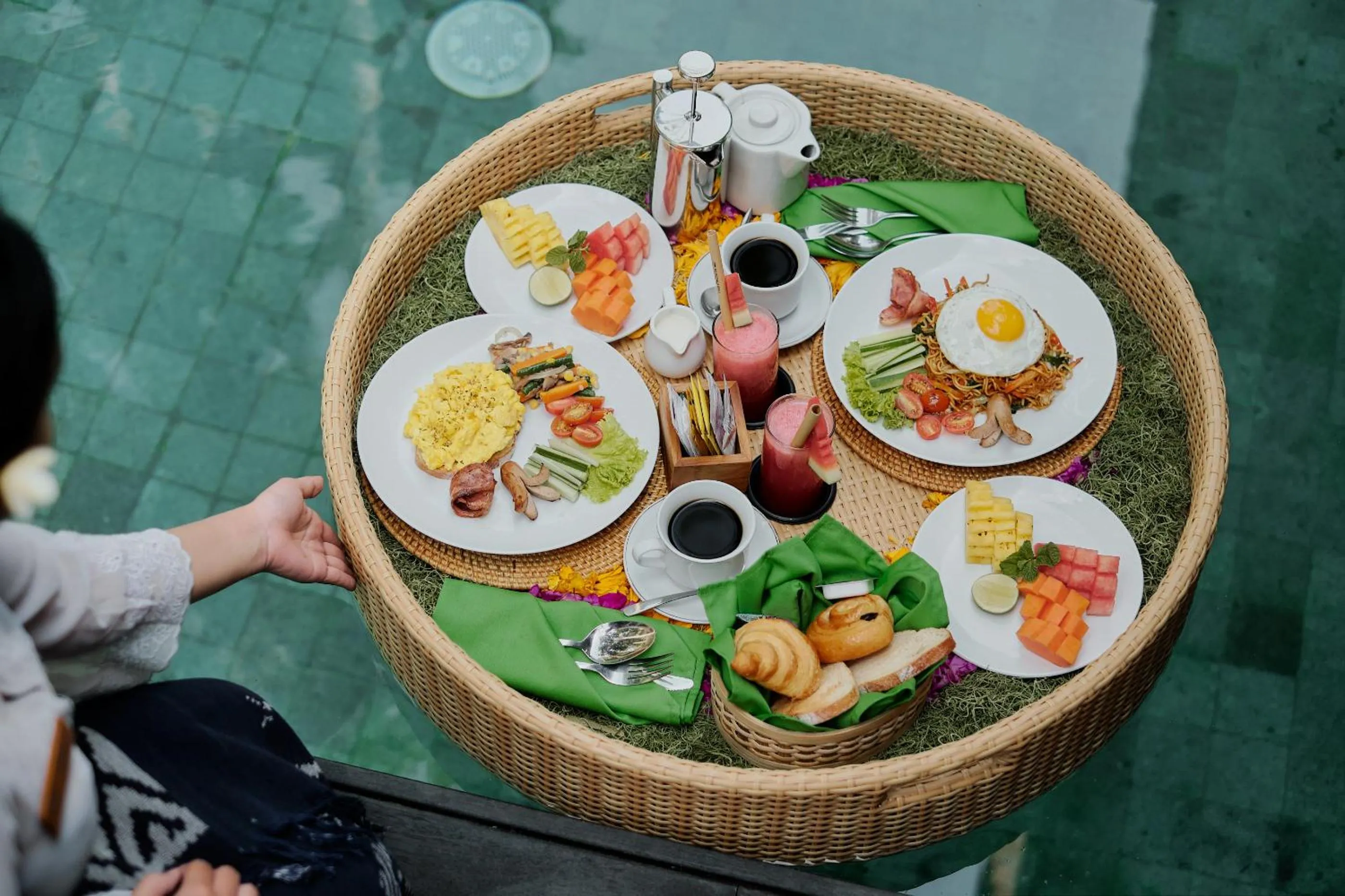 Breakfast in Elitya Ubud Villa