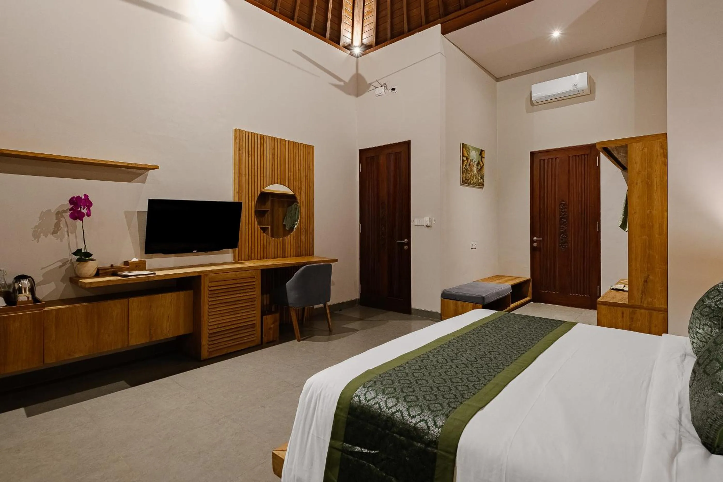 Bed in Elitya Ubud Villa