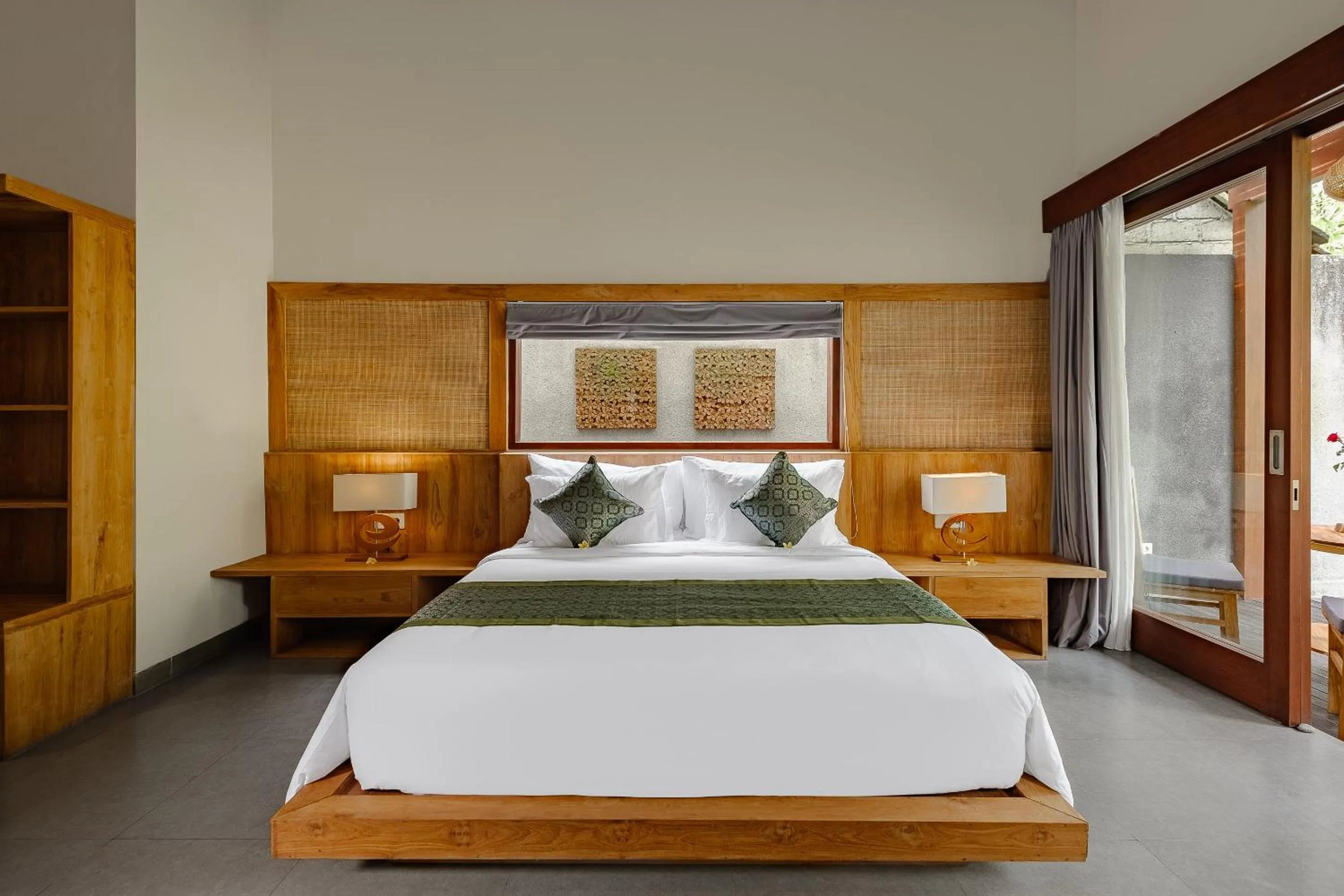 Bed in Elitya Ubud Villa