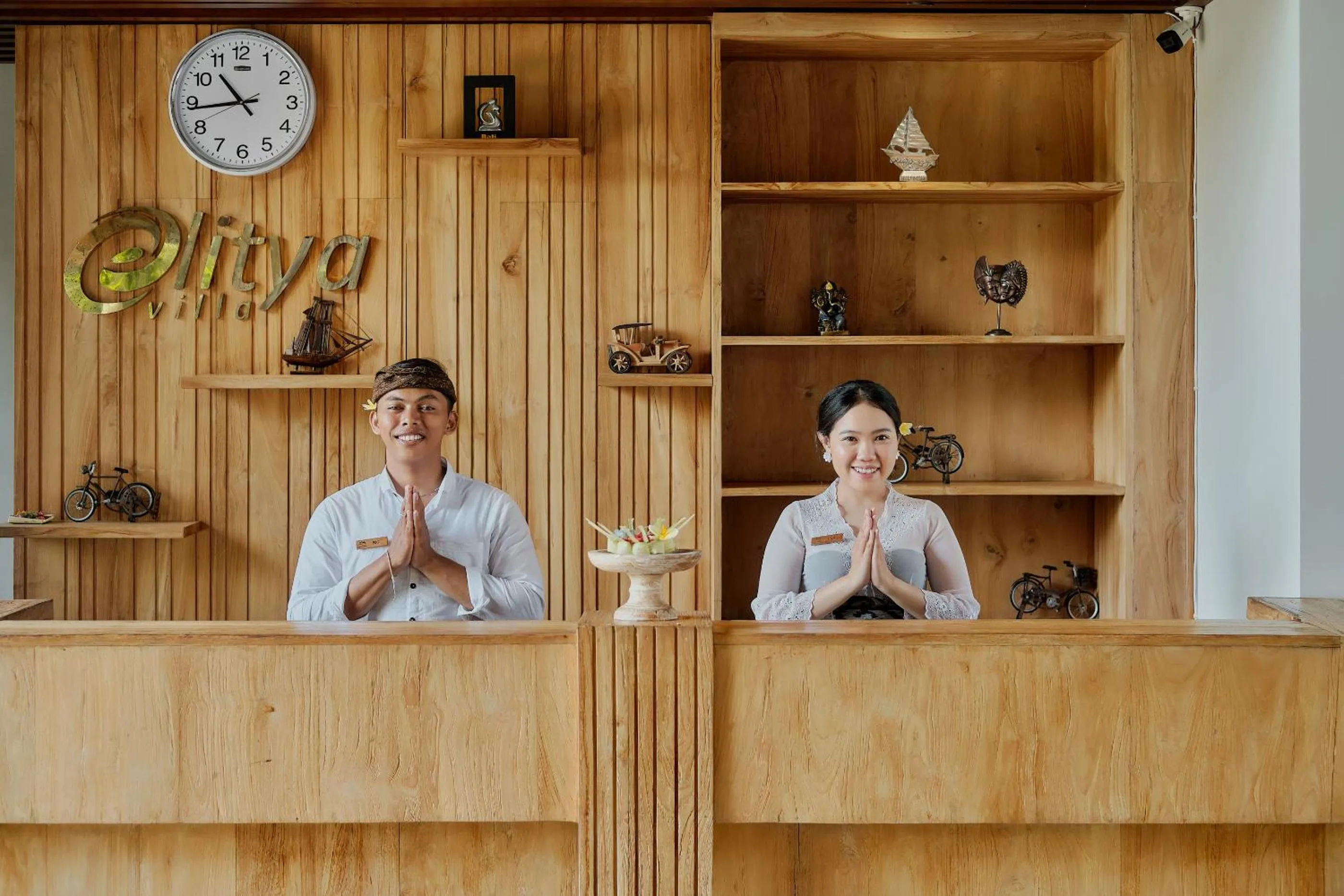 Lobby or reception in Elitya Ubud Villa
