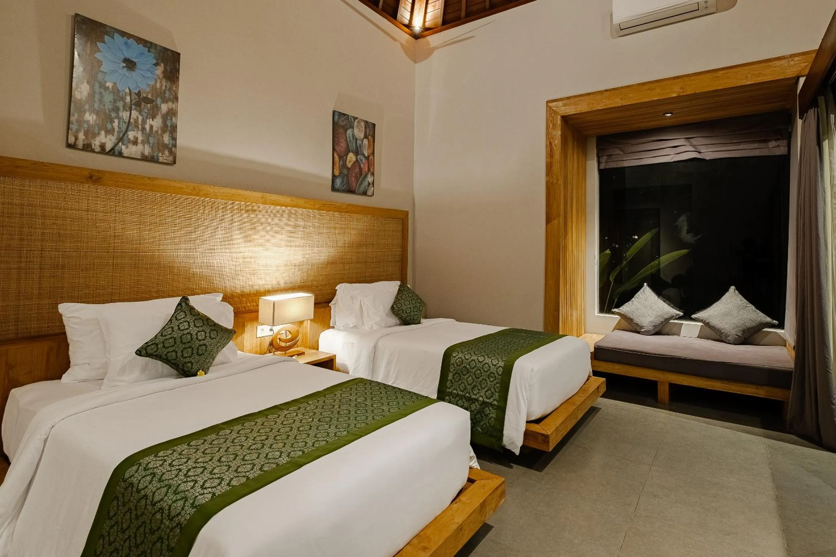 Bed in Elitya Ubud Villa