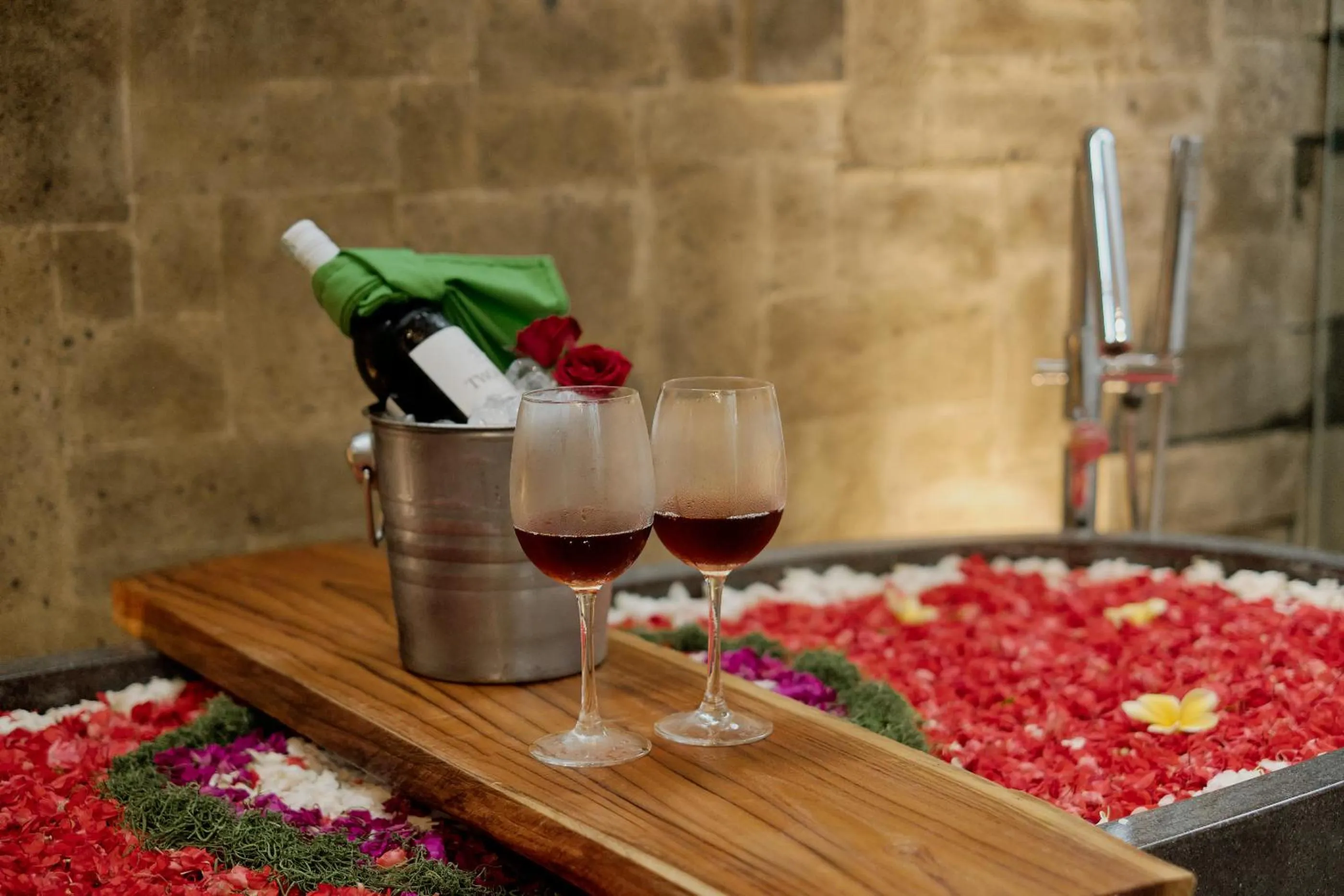 Alcoholic drinks in Elitya Ubud Villa